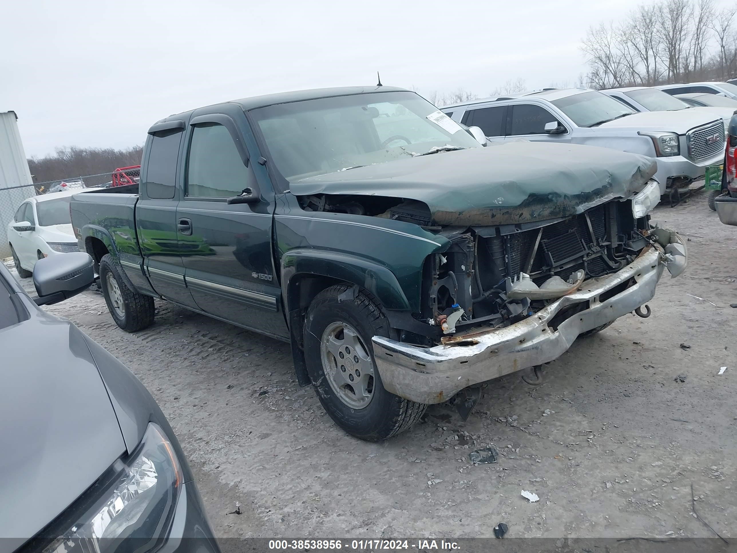 chevrolet silverado 2002 2gcek19t821271883