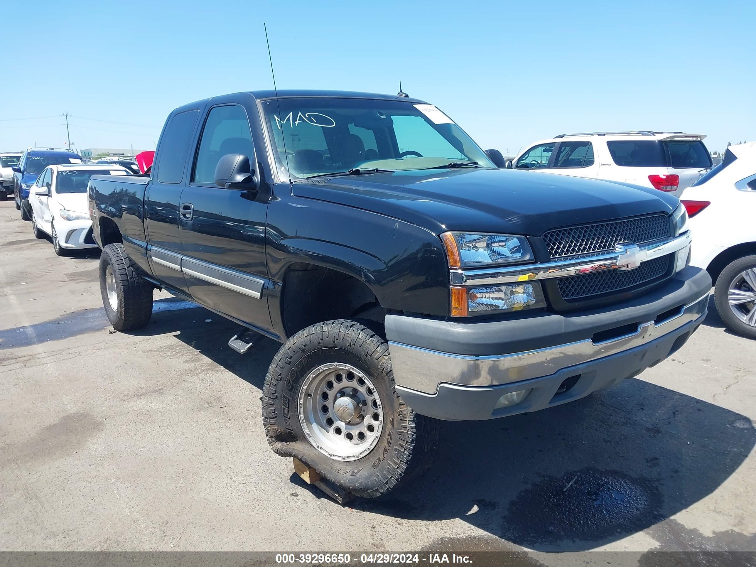 chevrolet silverado 2003 2gcek19t831162860