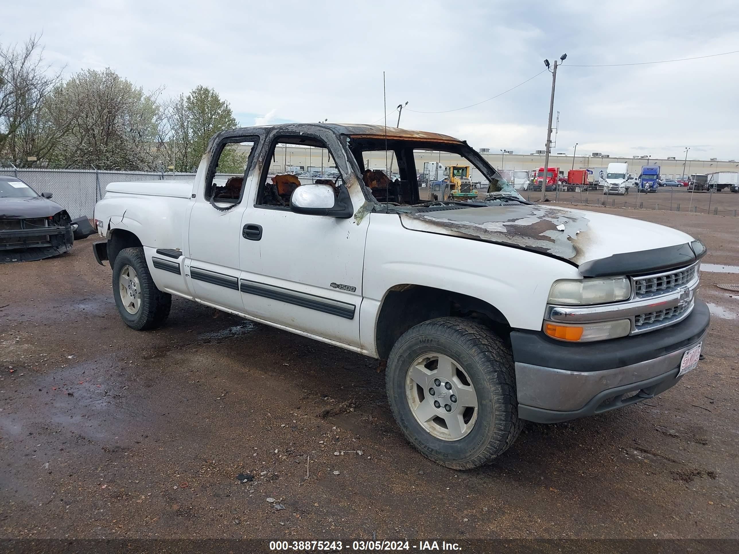 chevrolet silverado 2001 2gcek19tx11144261