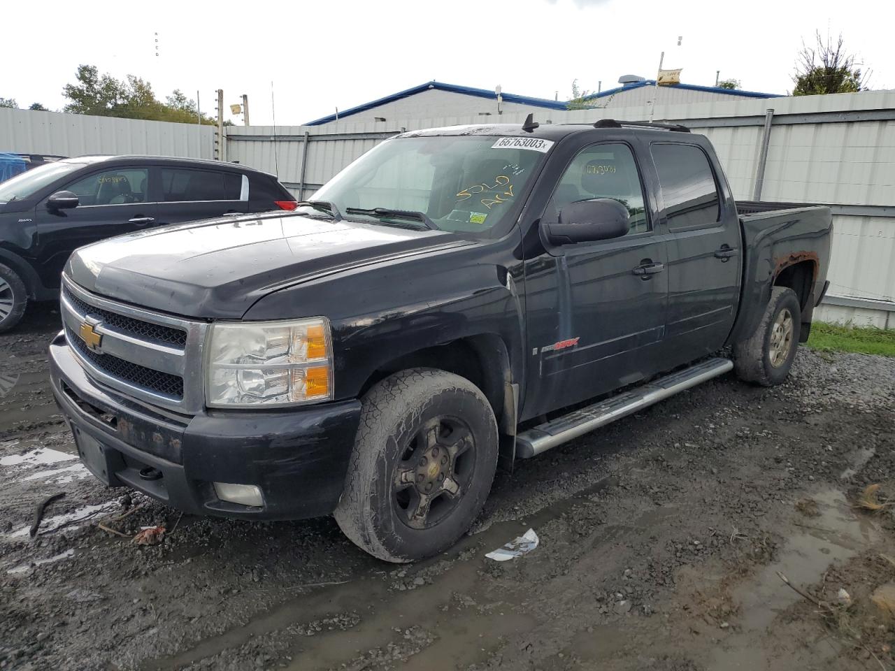 chevrolet silverado 2007 2gcfk13yx71684646