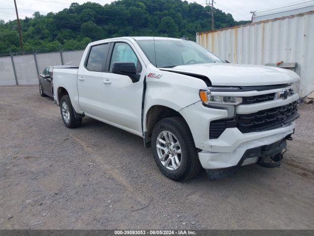 chevrolet silverado 2022 2gcudeed1n1519620