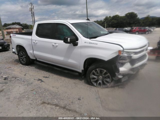 chevrolet silverado 2024 2gcudeed5r1128749