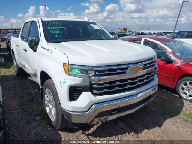 chevrolet silverado 1500 2023 2gcudged2p1120603