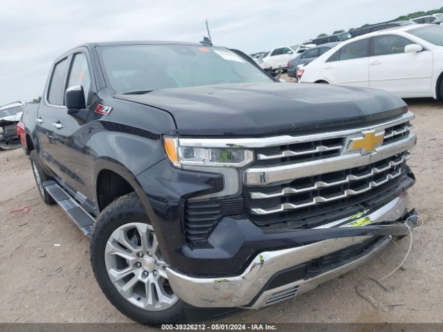 chevrolet silverado 1500 2023 2gcudged3p1150578