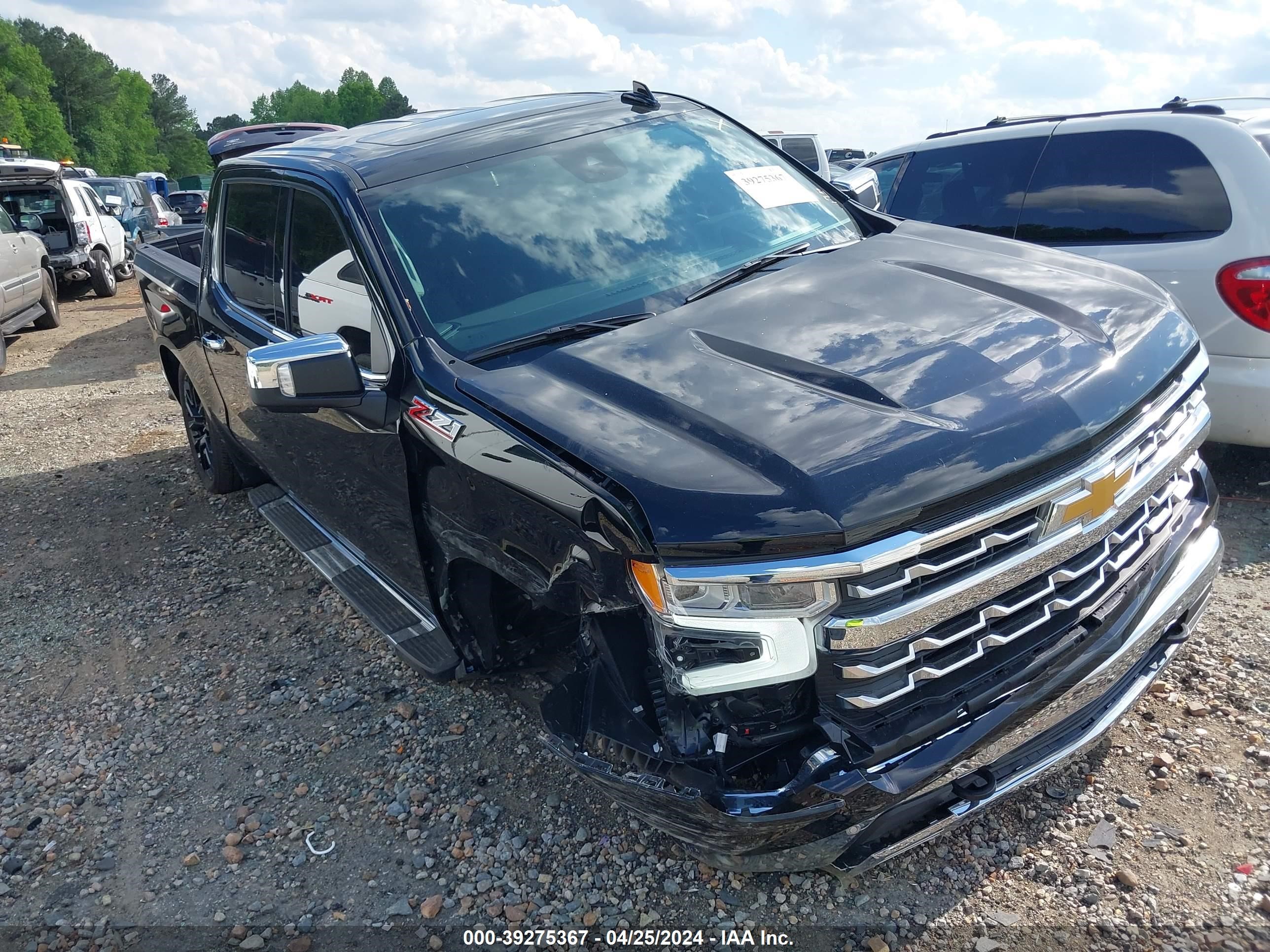 chevrolet silverado 2024 2gcudged6r1193976