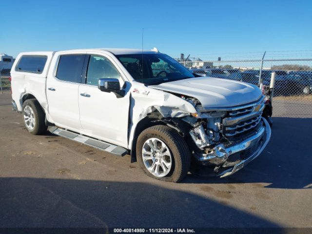 chevrolet silverado 2023 2gcudged9p1146650