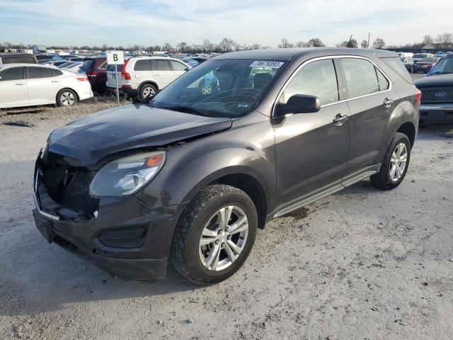 chevrolet equinox 2016 2gnalbek0g6312376