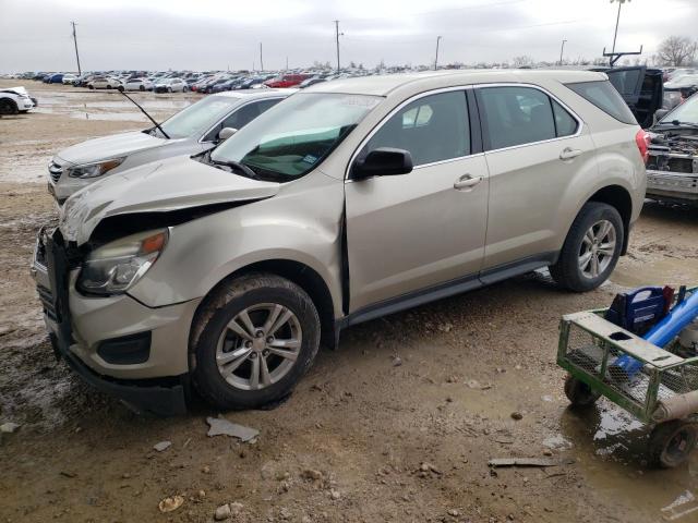 chevrolet equinox ls 2016 2gnalbek1g1121059