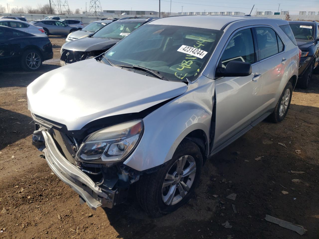 chevrolet equinox 2017 2gnalbek4h6116037