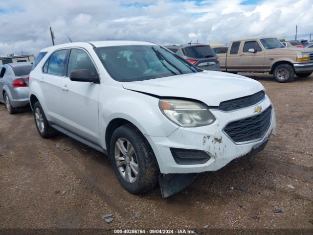 chevrolet equinox 2016 2gnalbek6g1160648