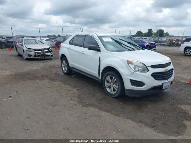 chevrolet equinox 2016 2gnalbek7g1147004