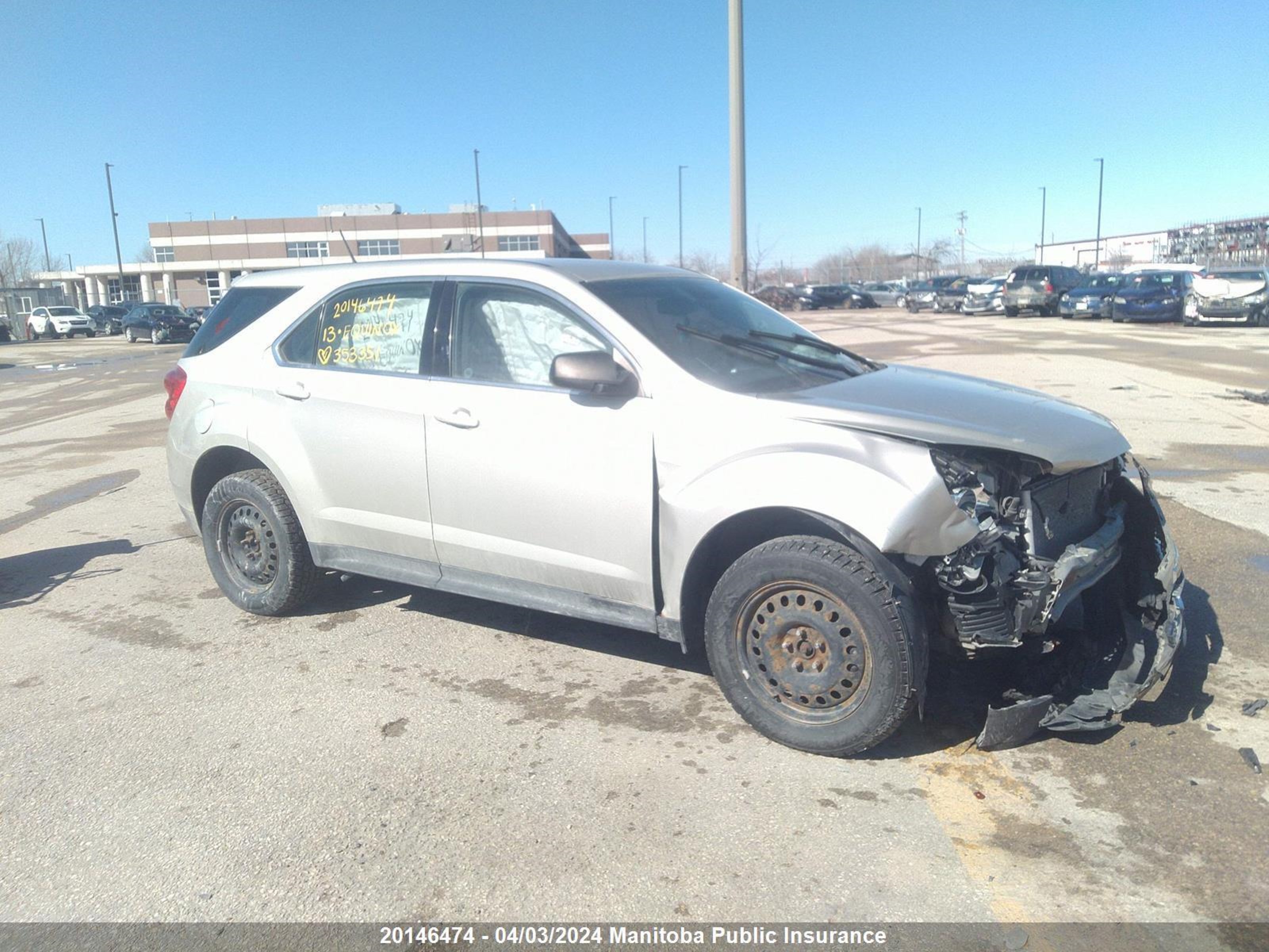 chevrolet equinox 2013 2gnalbek8d6353351