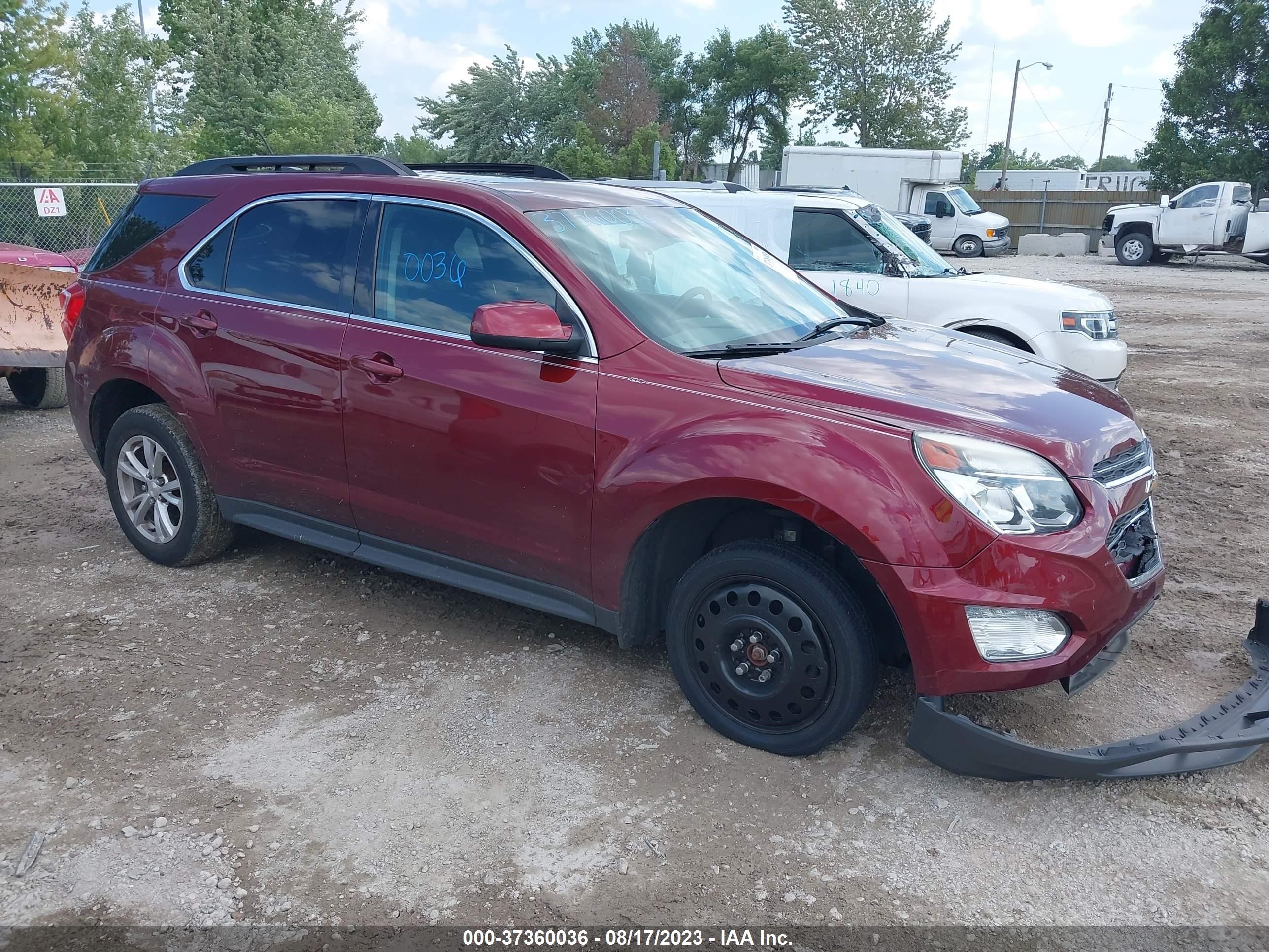 chevrolet equinox 2016 2gnalcek0g1177600