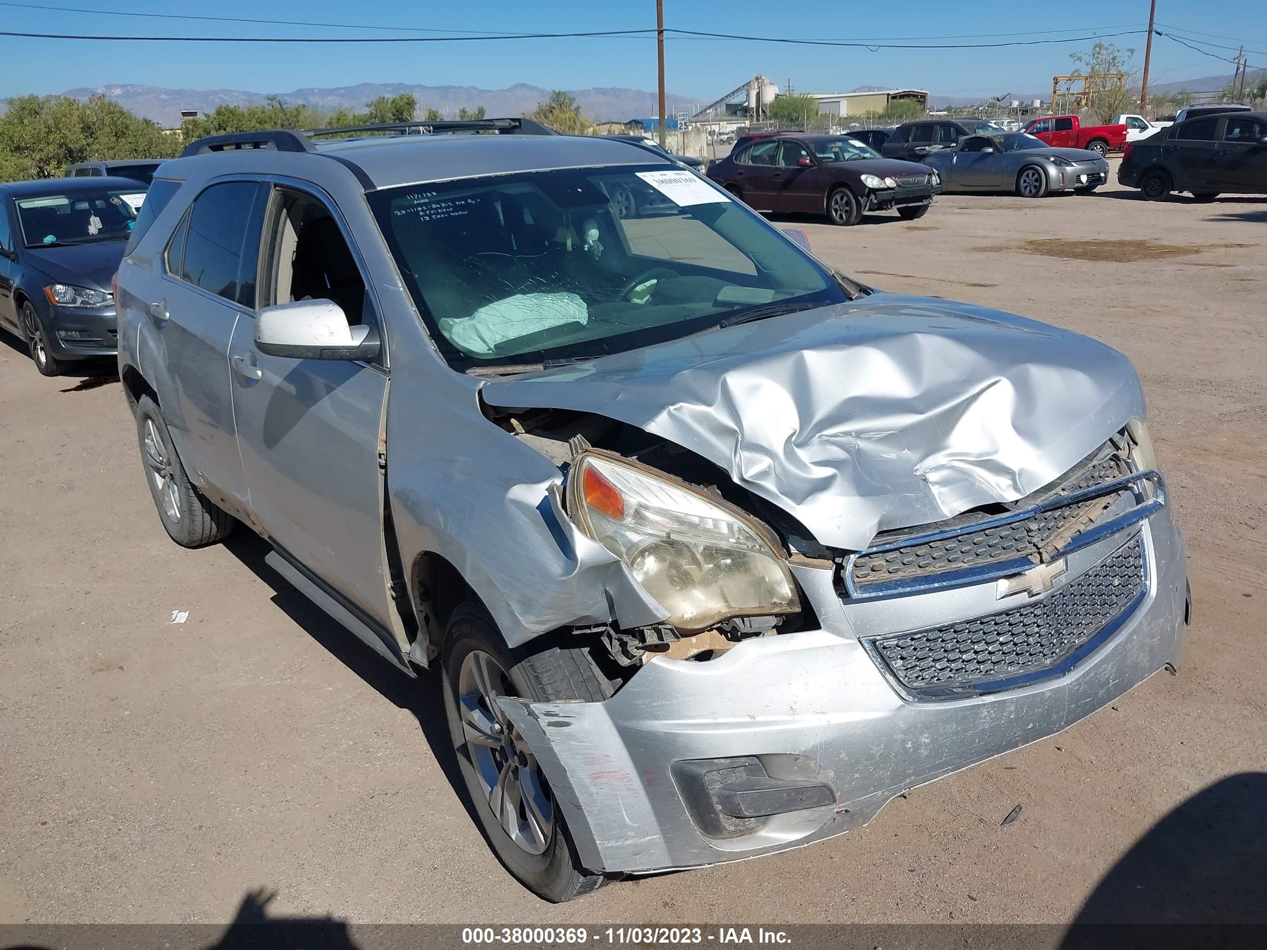 chevrolet equinox 2013 2gnaldek2d6404502