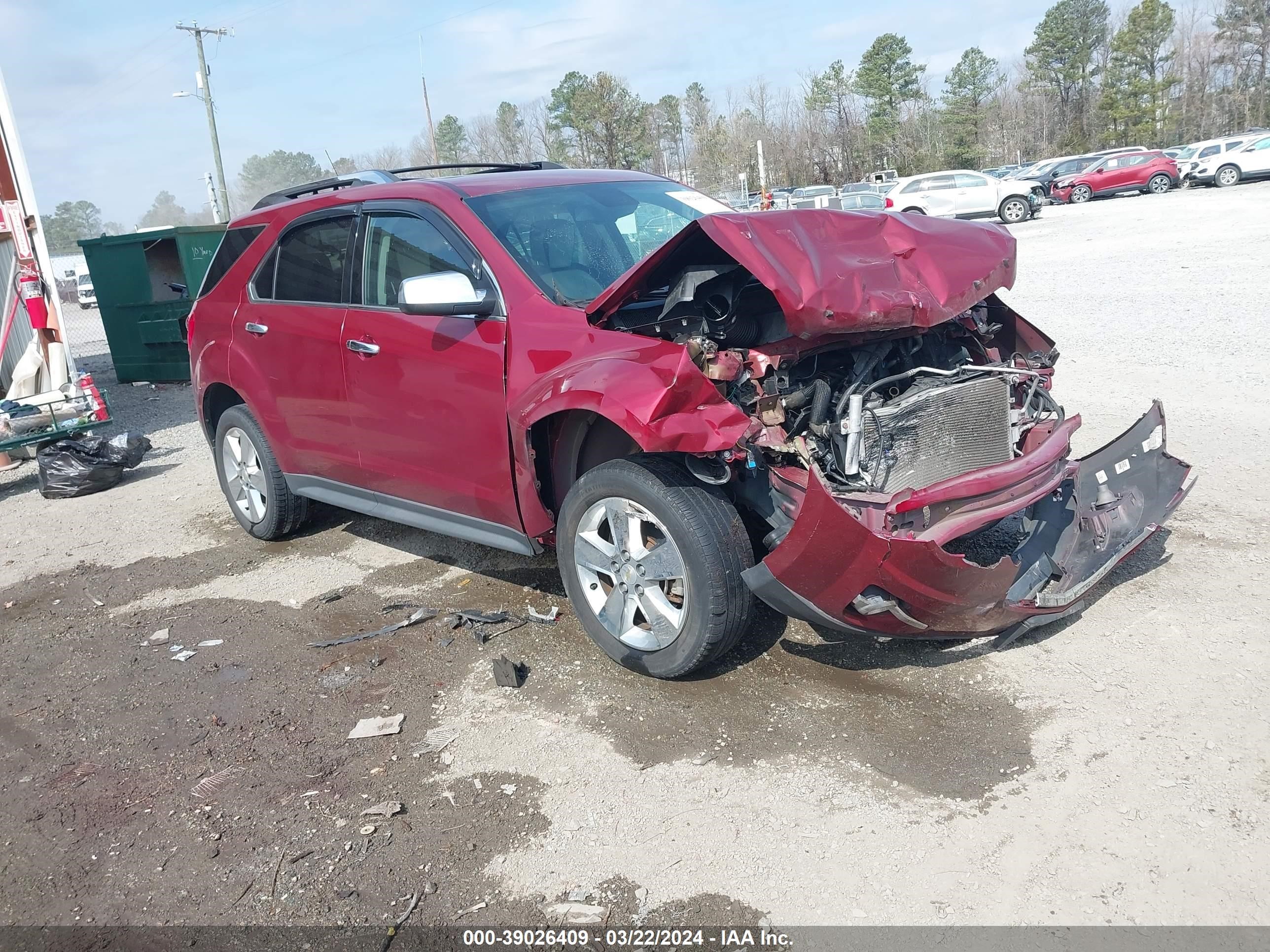 chevrolet equinox 2012 2gnalfek4c6287001