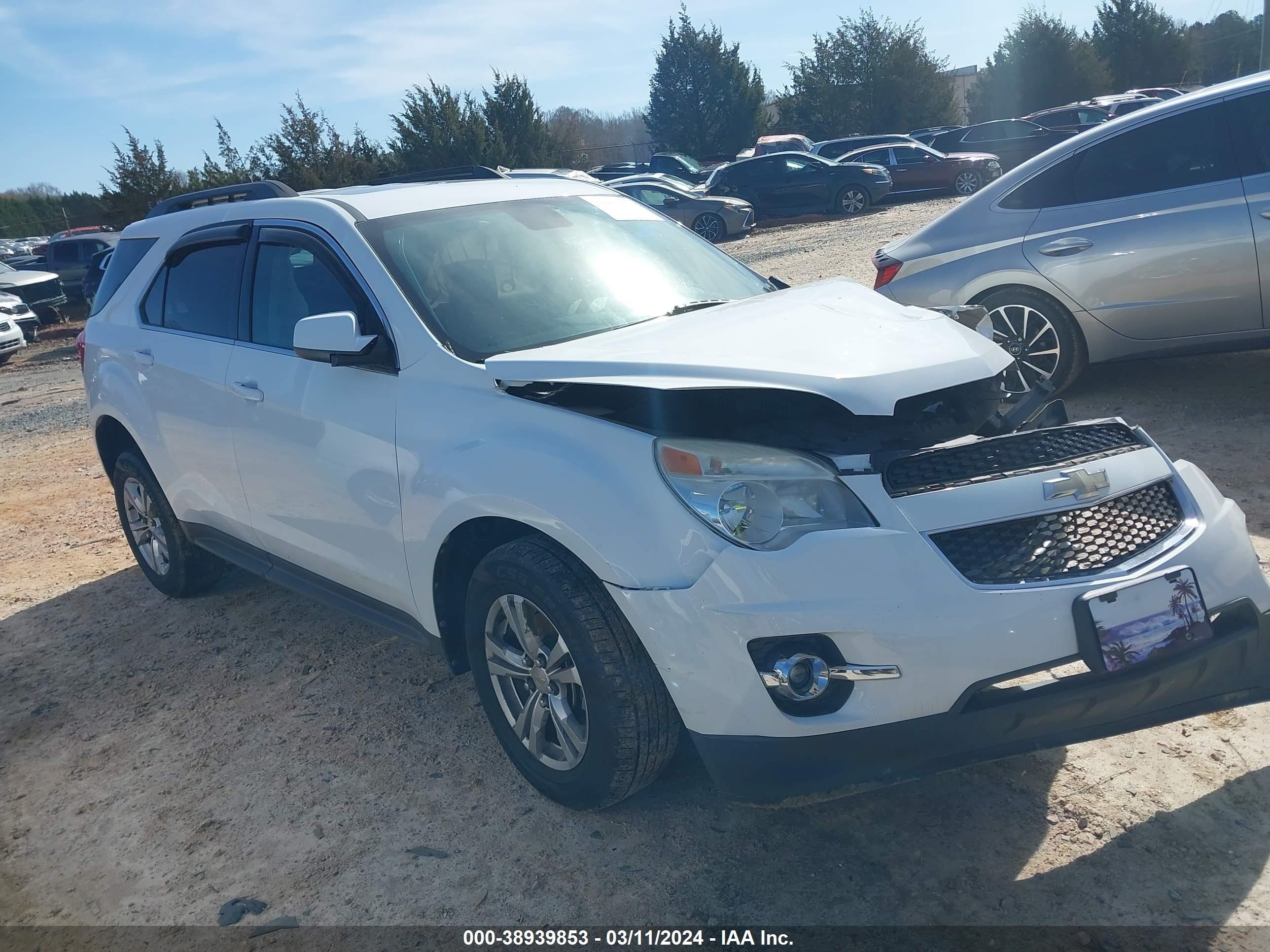 chevrolet equinox 2012 2gnalpek5c1124036