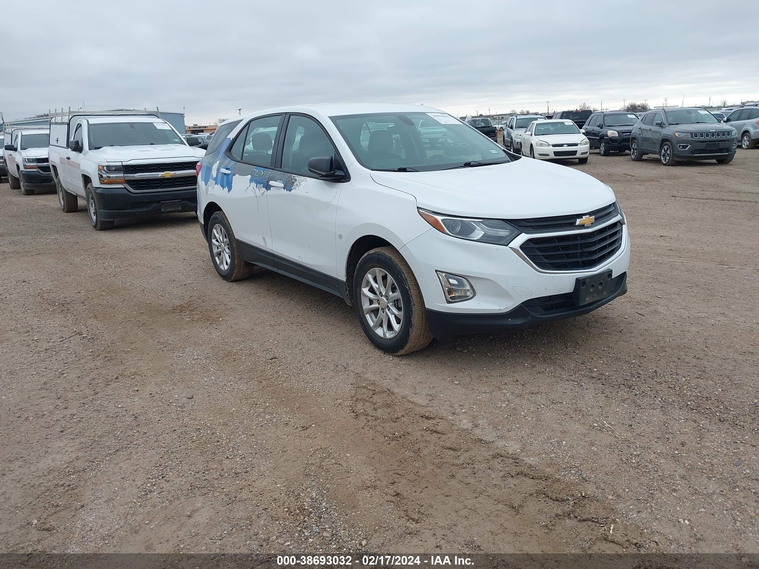 chevrolet equinox ls 2018 2gnaxhevxj6286376