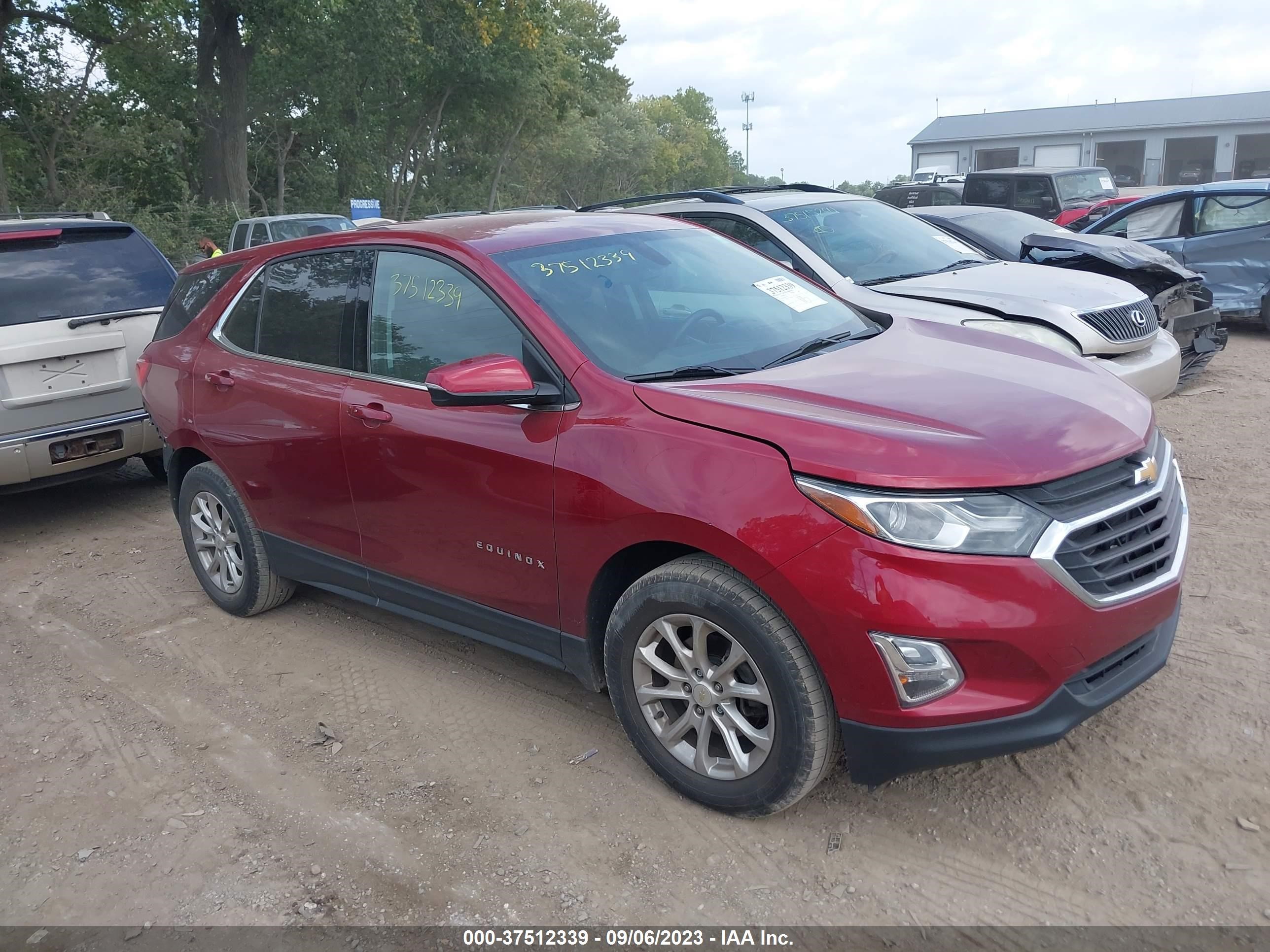 chevrolet equinox 2018 2gnaxjev8j6127573