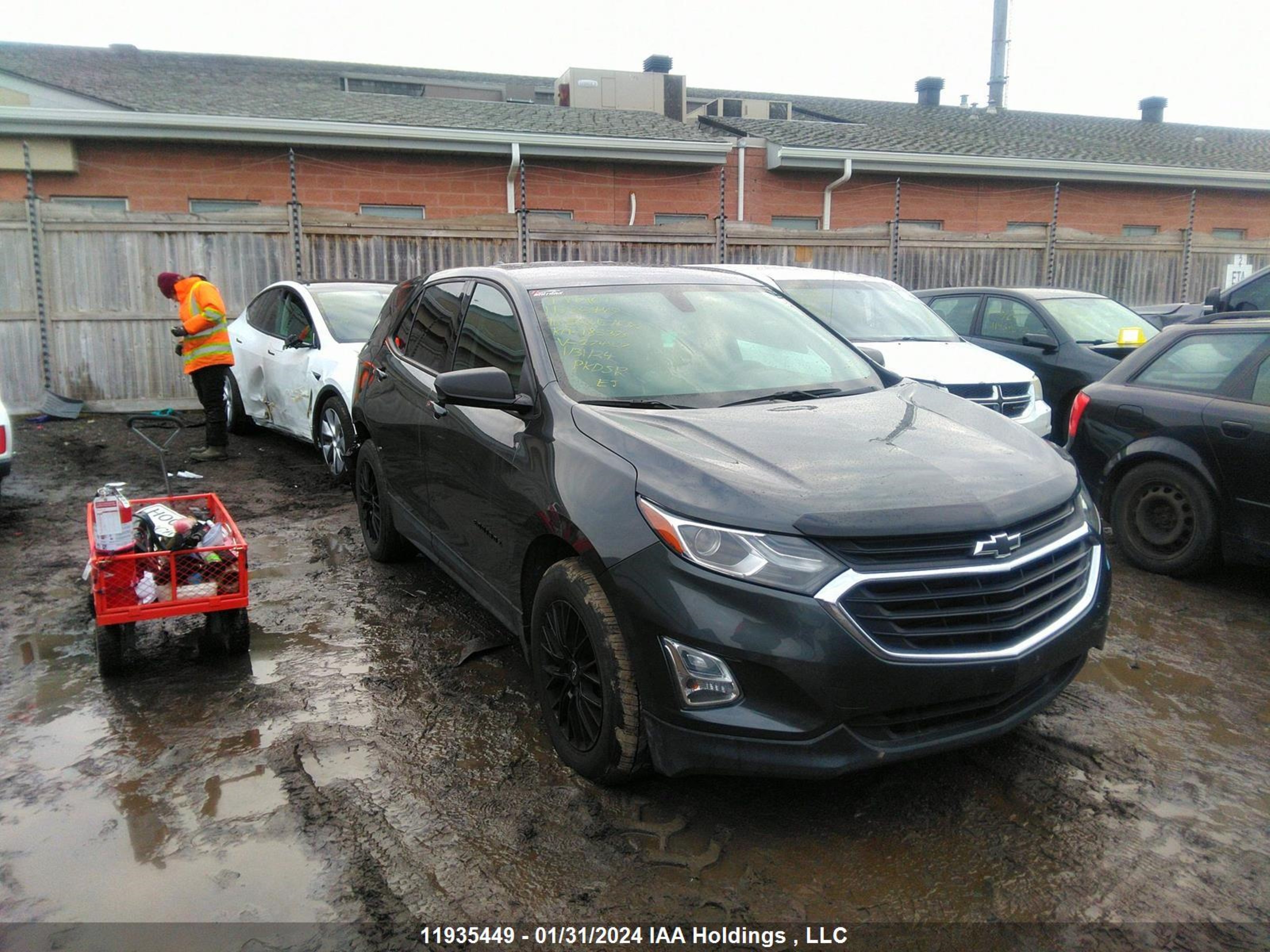 chevrolet equinox 2018 2gnaxrev8j6274927