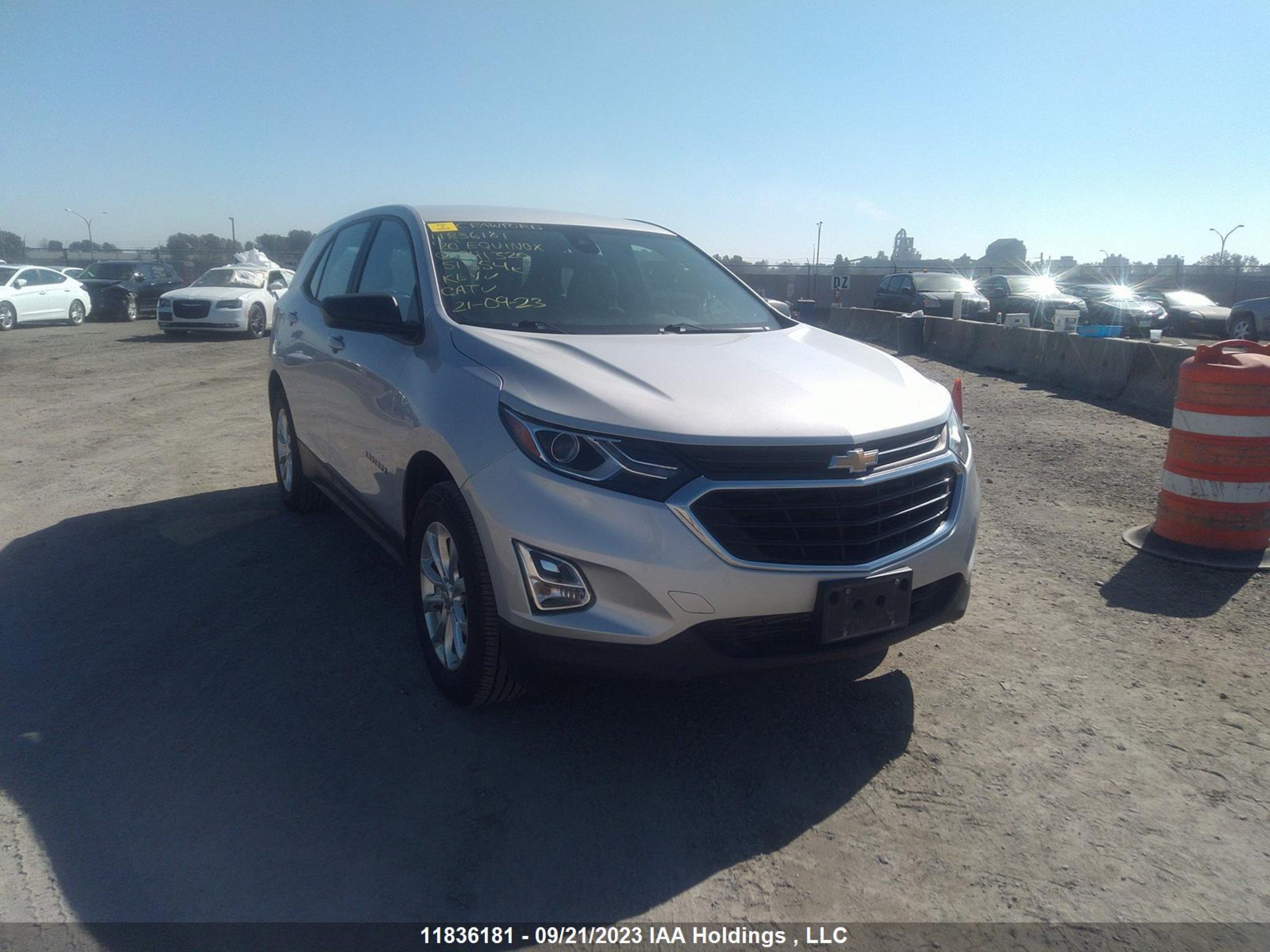 chevrolet equinox 2020 2gnaxsev1l6241326