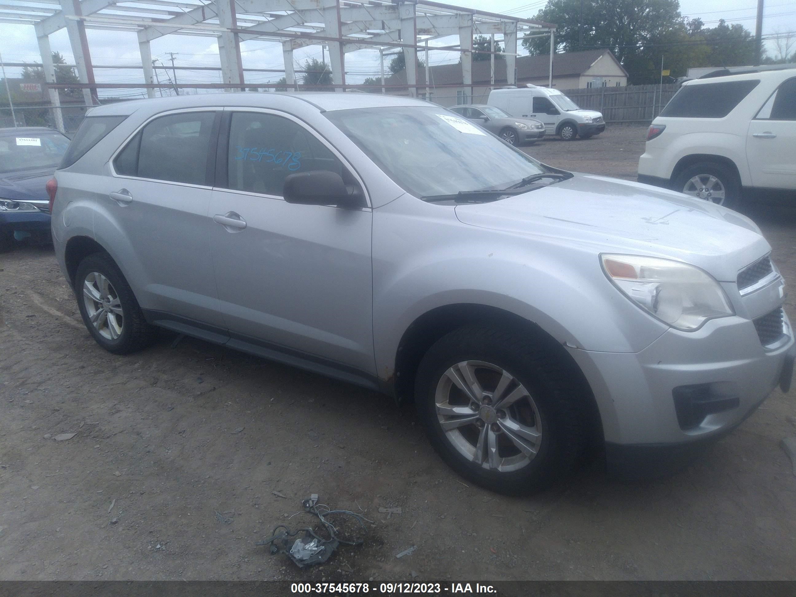 chevrolet equinox 2012 2gnflcek4c6220256