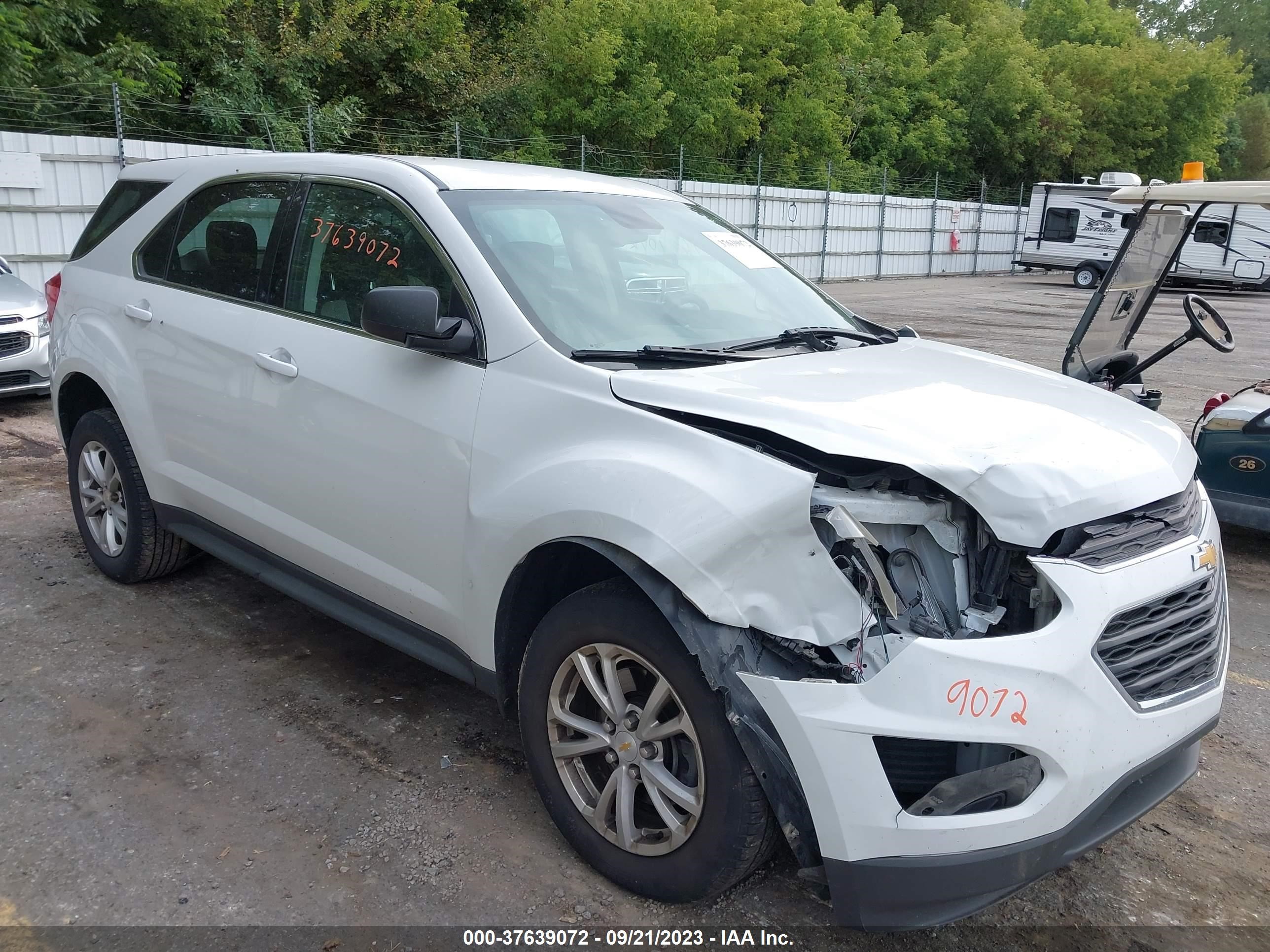 chevrolet equinox 2017 2gnfleek0h6284846