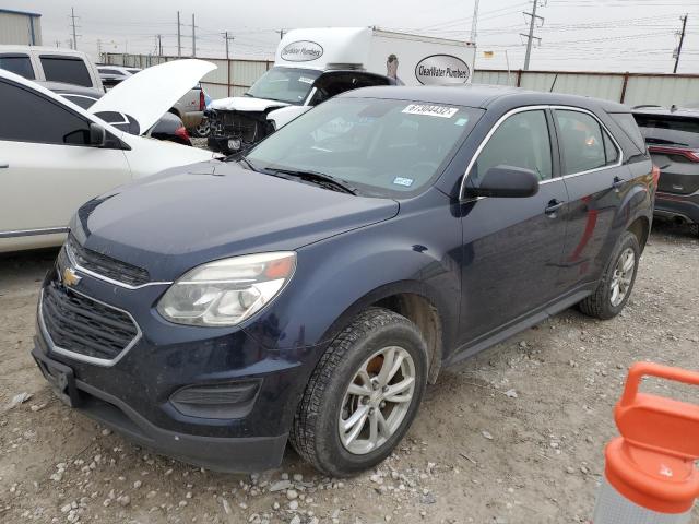 chevrolet equinox ls 2017 2gnfleek0h6301693