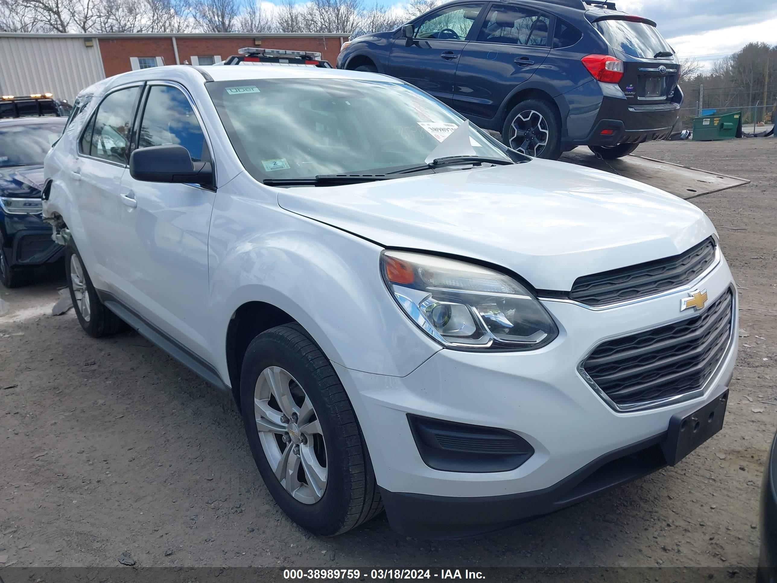 chevrolet equinox 2016 2gnfleek8g6139200