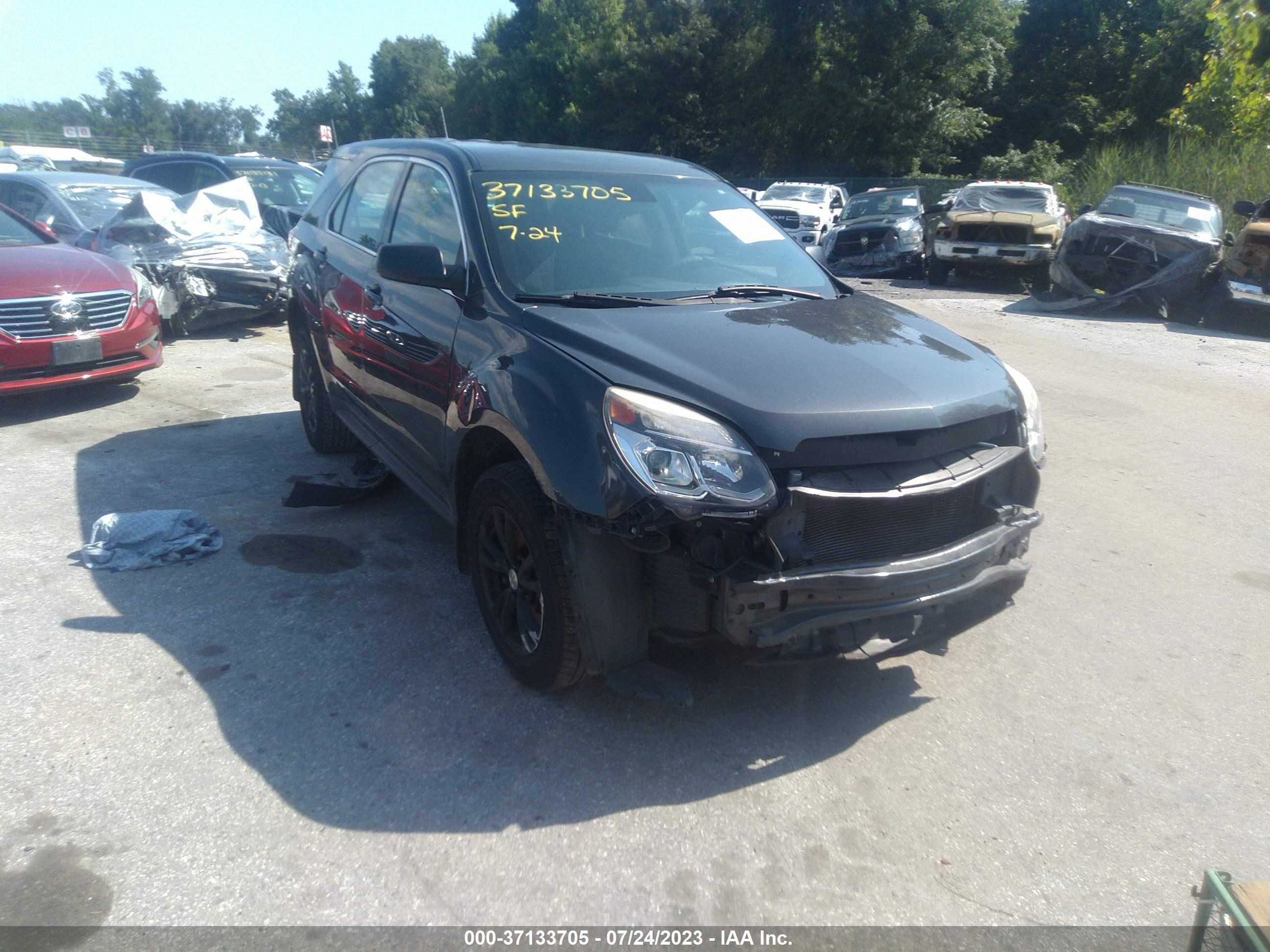 chevrolet equinox 2017 2gnfleek9h6272615