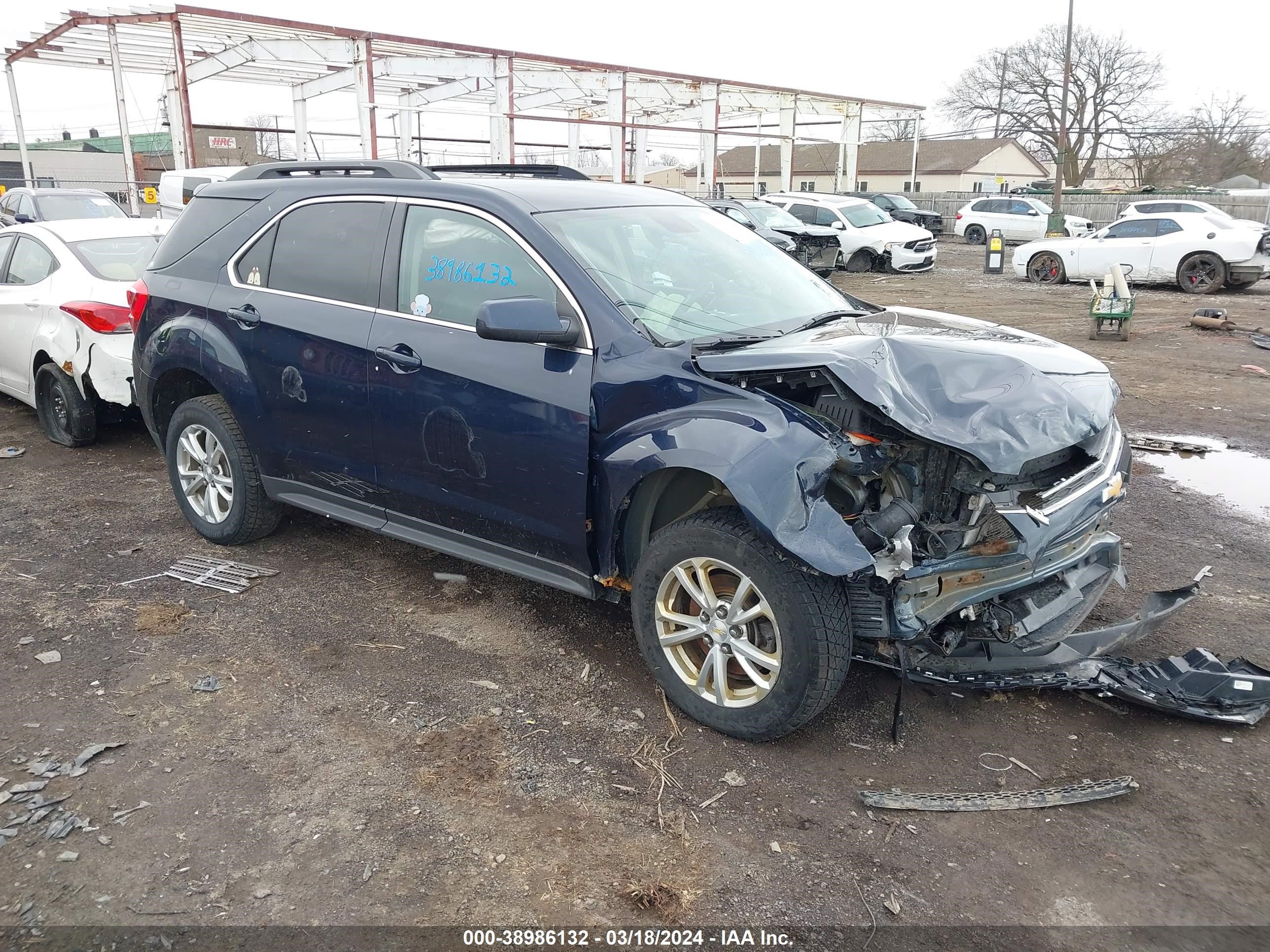 chevrolet equinox 2016 2gnflfe35g6154347