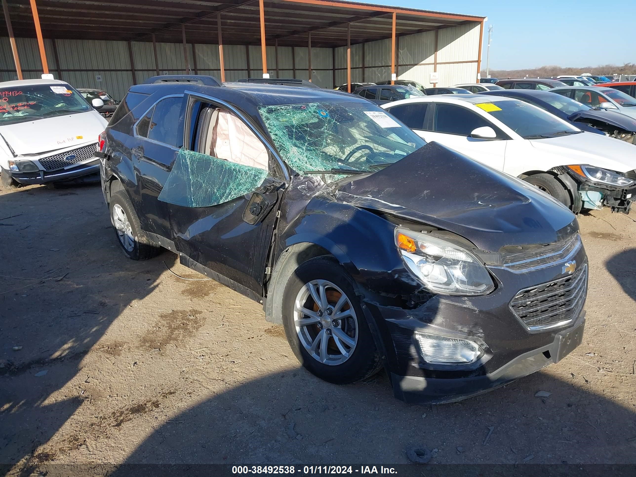 chevrolet equinox 2016 2gnflfek0g6187912