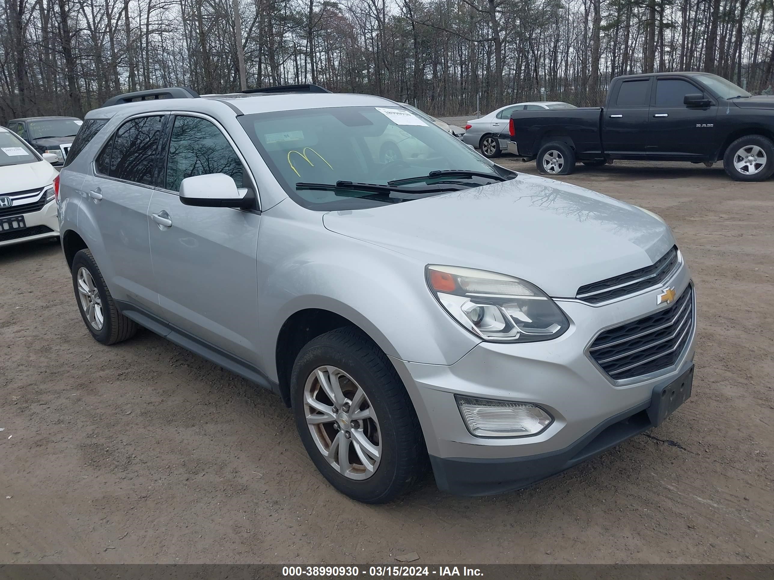 chevrolet equinox 2017 2gnflfek9h6117925