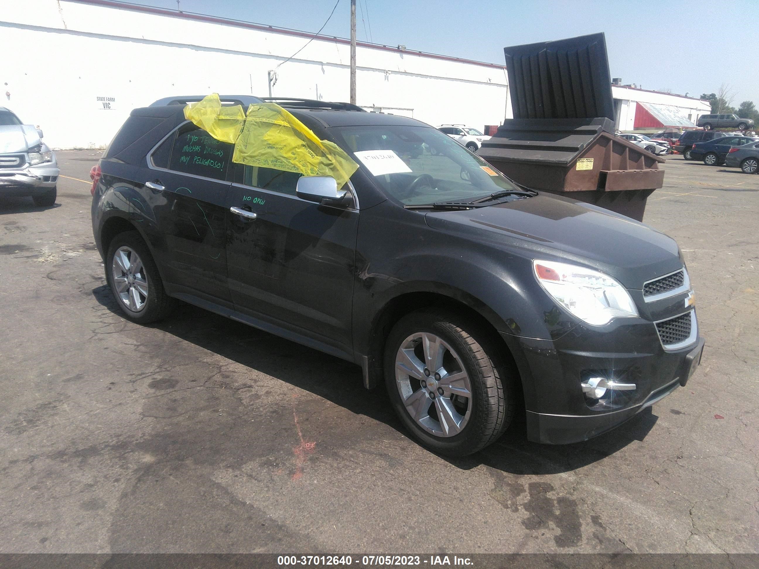 chevrolet equinox 2013 2gnflge35d6200373