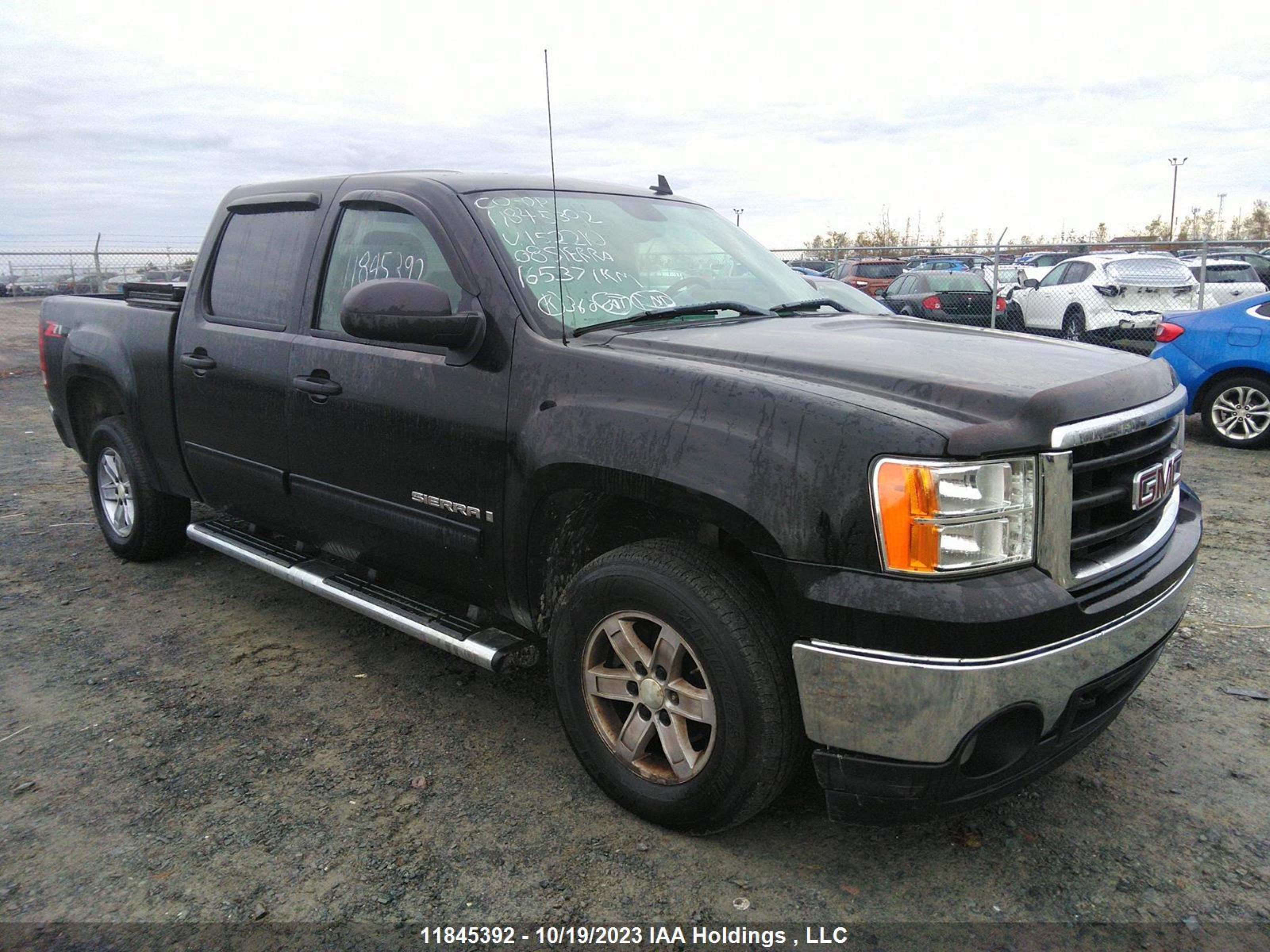 gmc sierra 2008 2gtec13c081152210