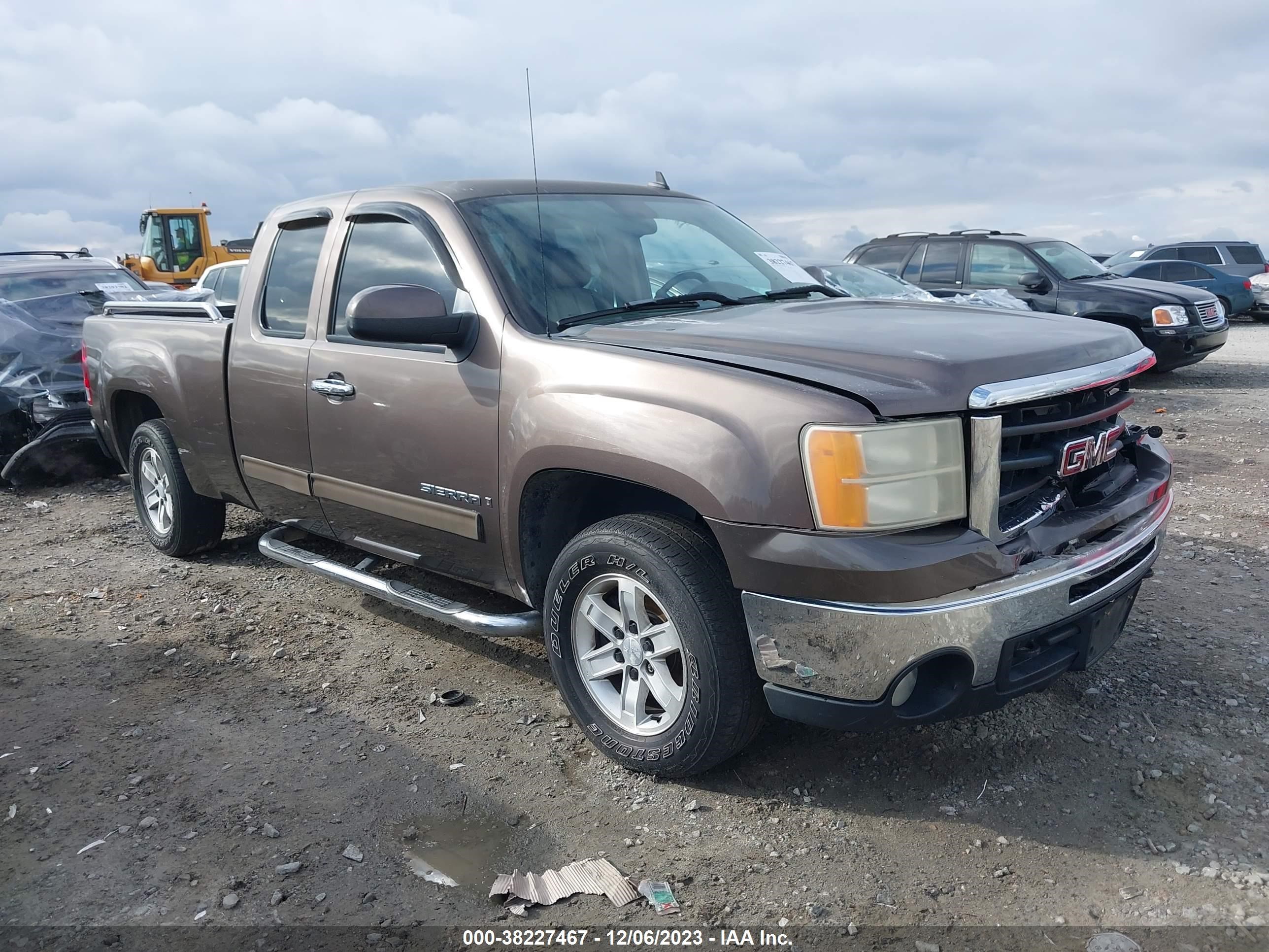 gmc sierra 2007 2gtec190971500341