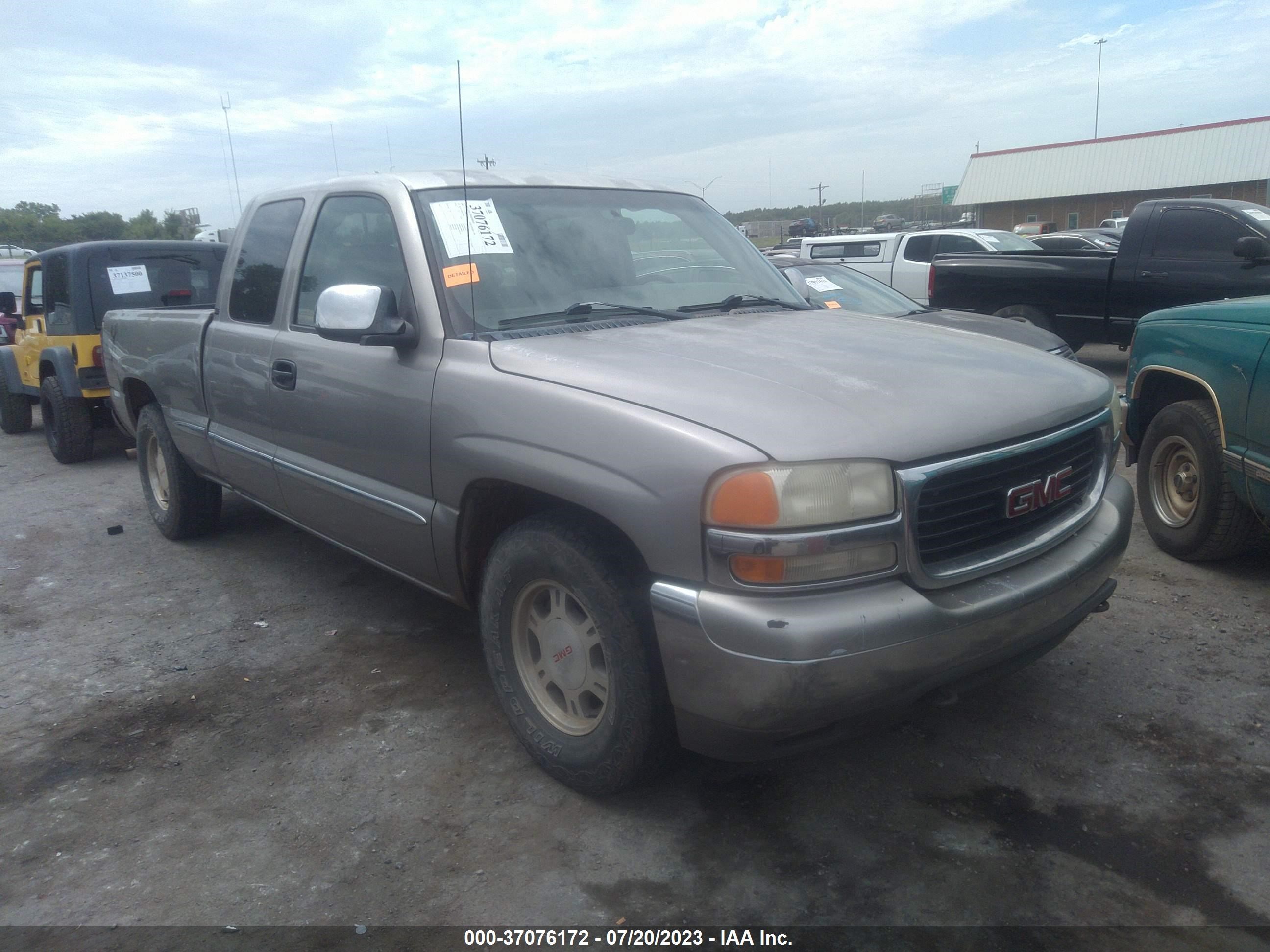 gmc sierra 2000 2gtec19t8y1231888