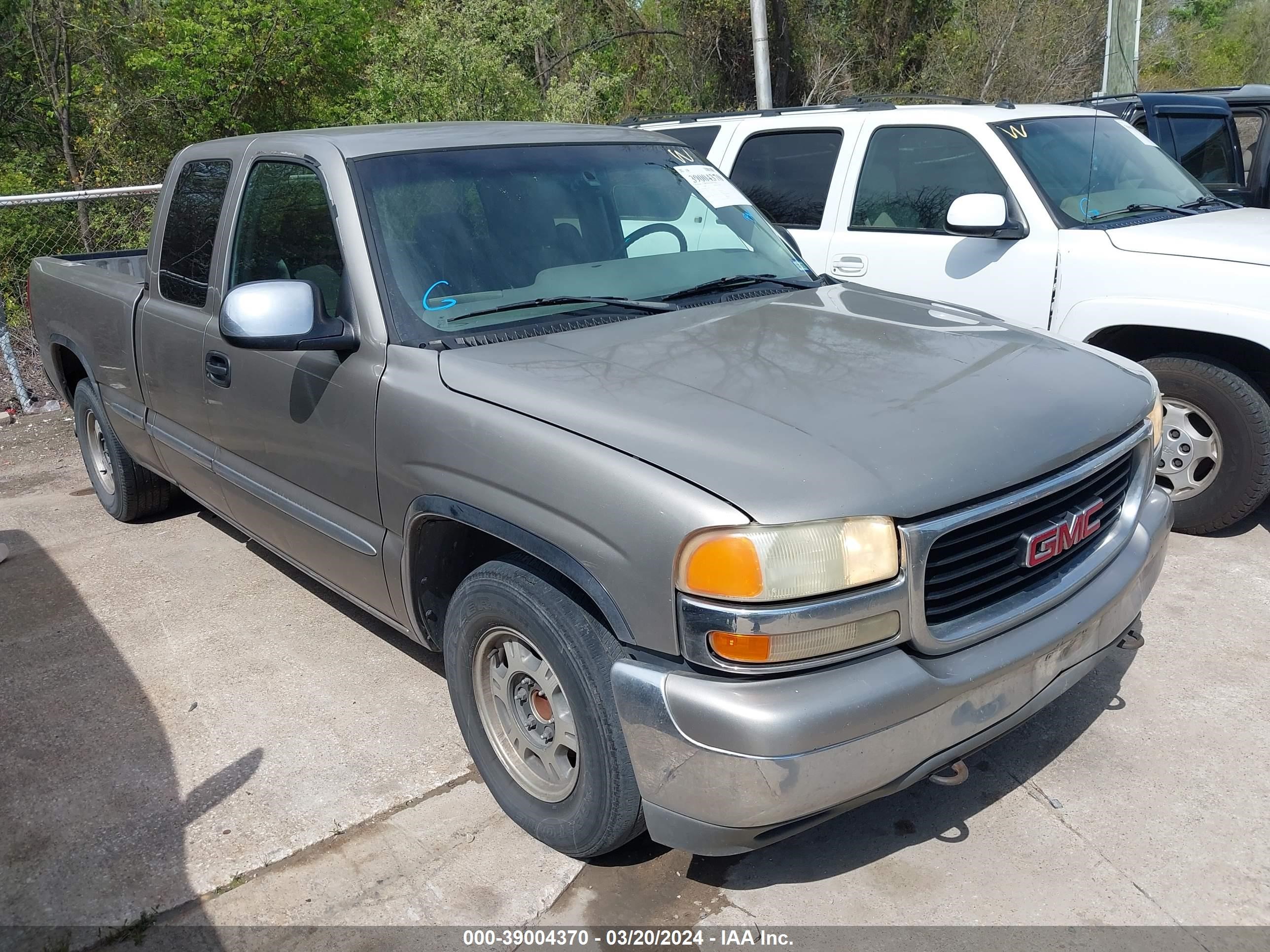 gmc sierra 2000 2gtec19t8y1310042