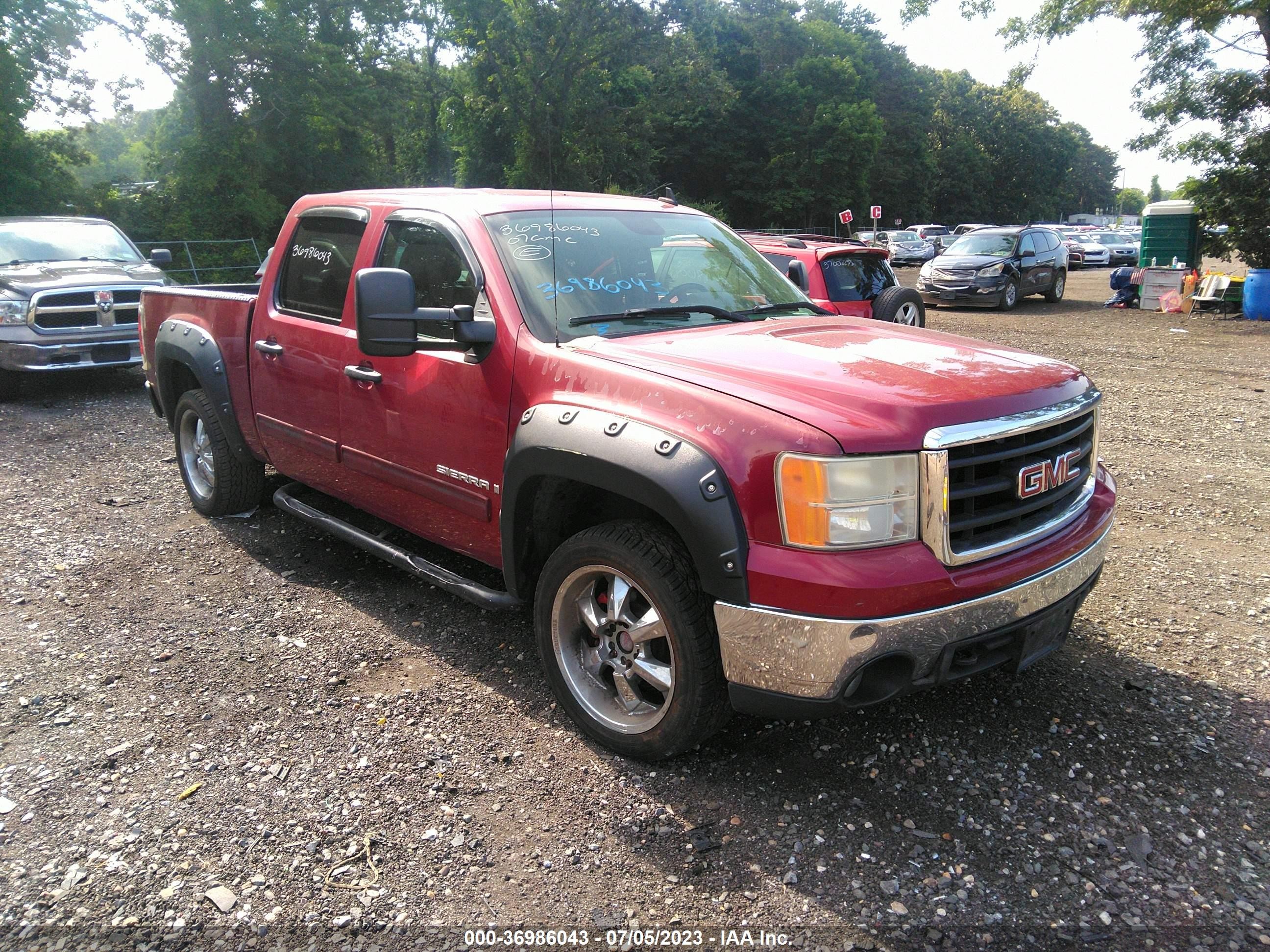 gmc sierra 2007 2gtek13mx71597290