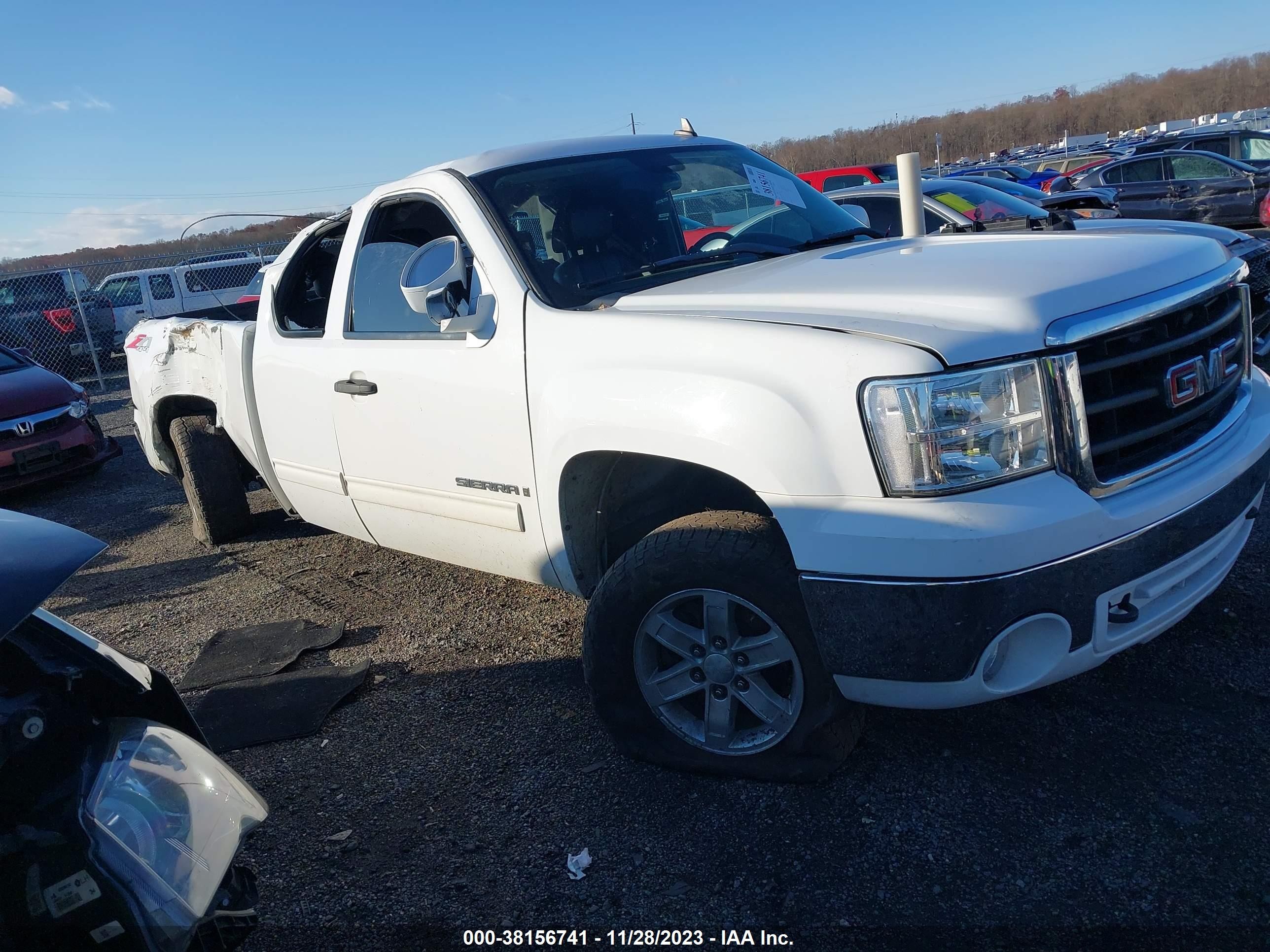 gmc sierra 2008 2gtek19j281109738