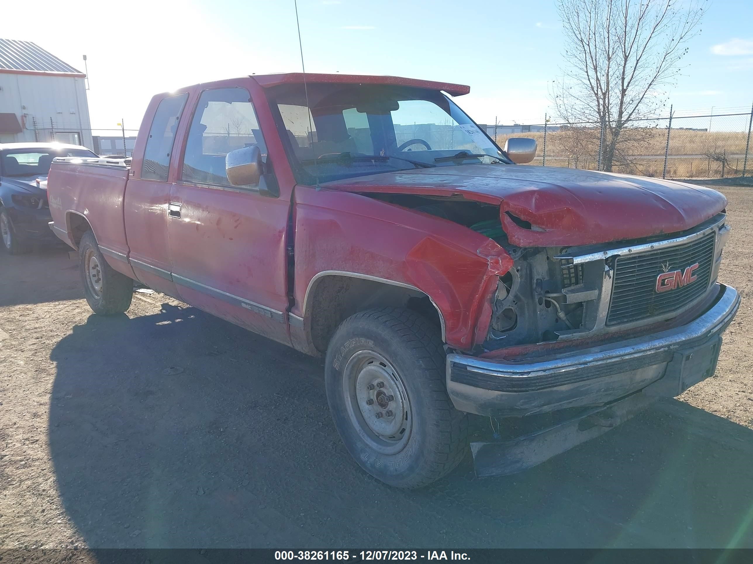 gmc sierra 1991 2gtek19k6m1524290