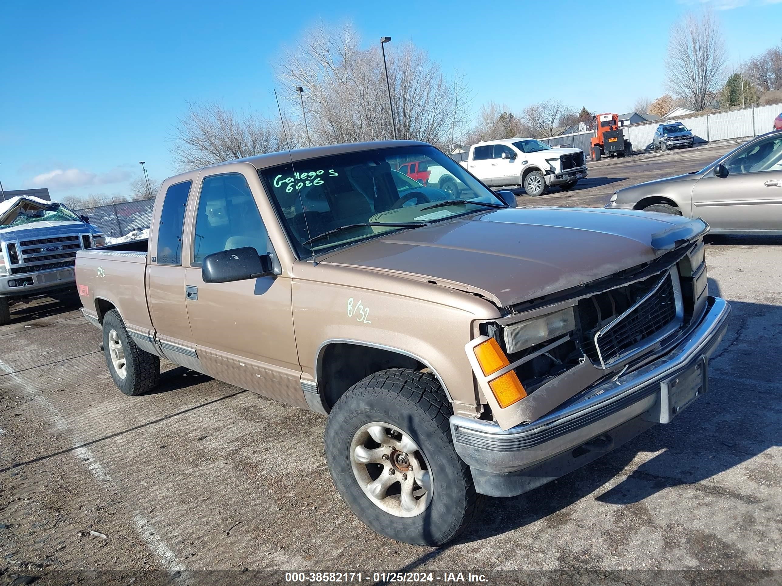 gmc sierra 1996 2gtek19r4t1558367