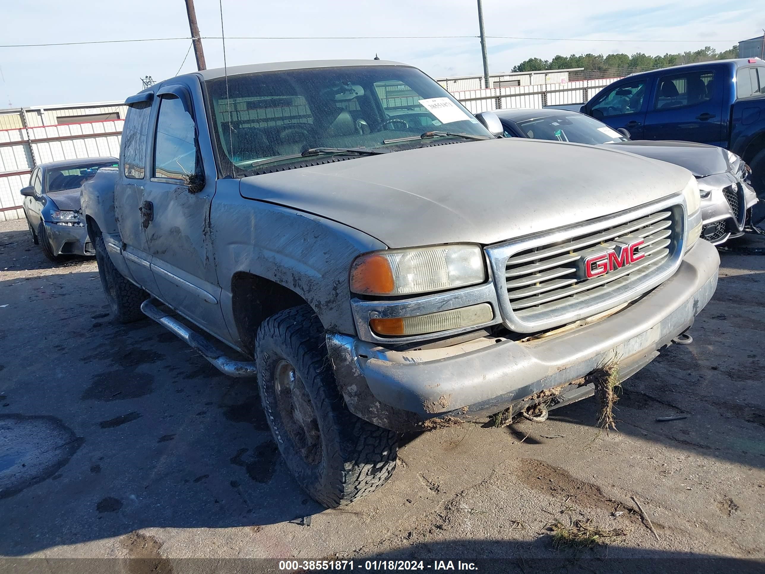 gmc sierra 2001 2gtek19t311399446