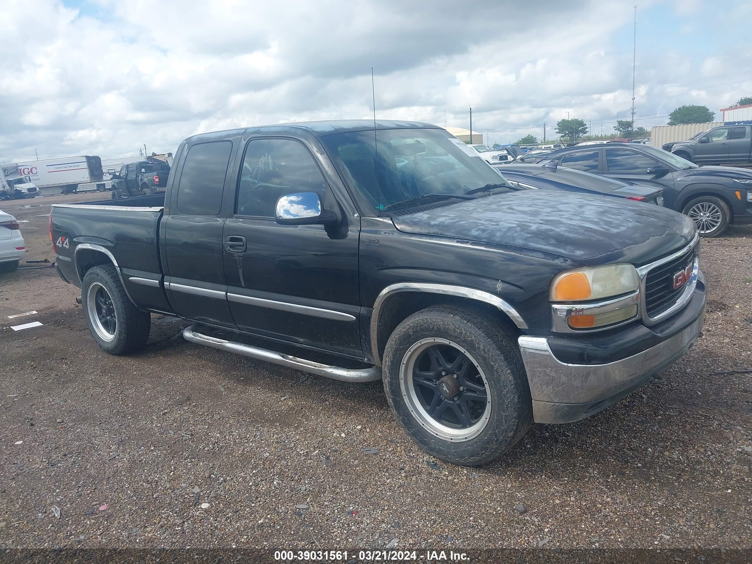 gmc sierra 2002 2gtek19t321176860