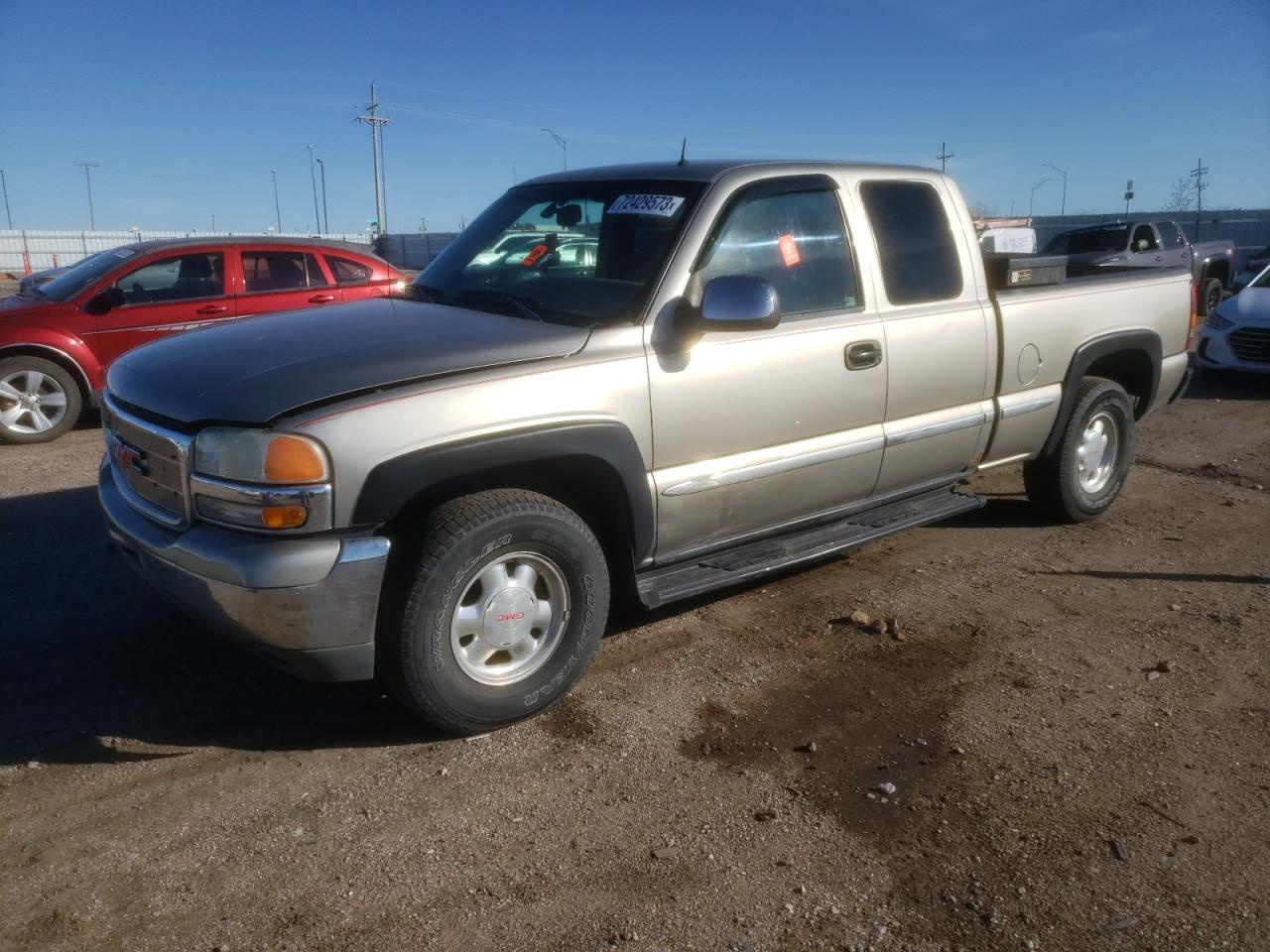 gmc sierra 2002 2gtek19t421270438