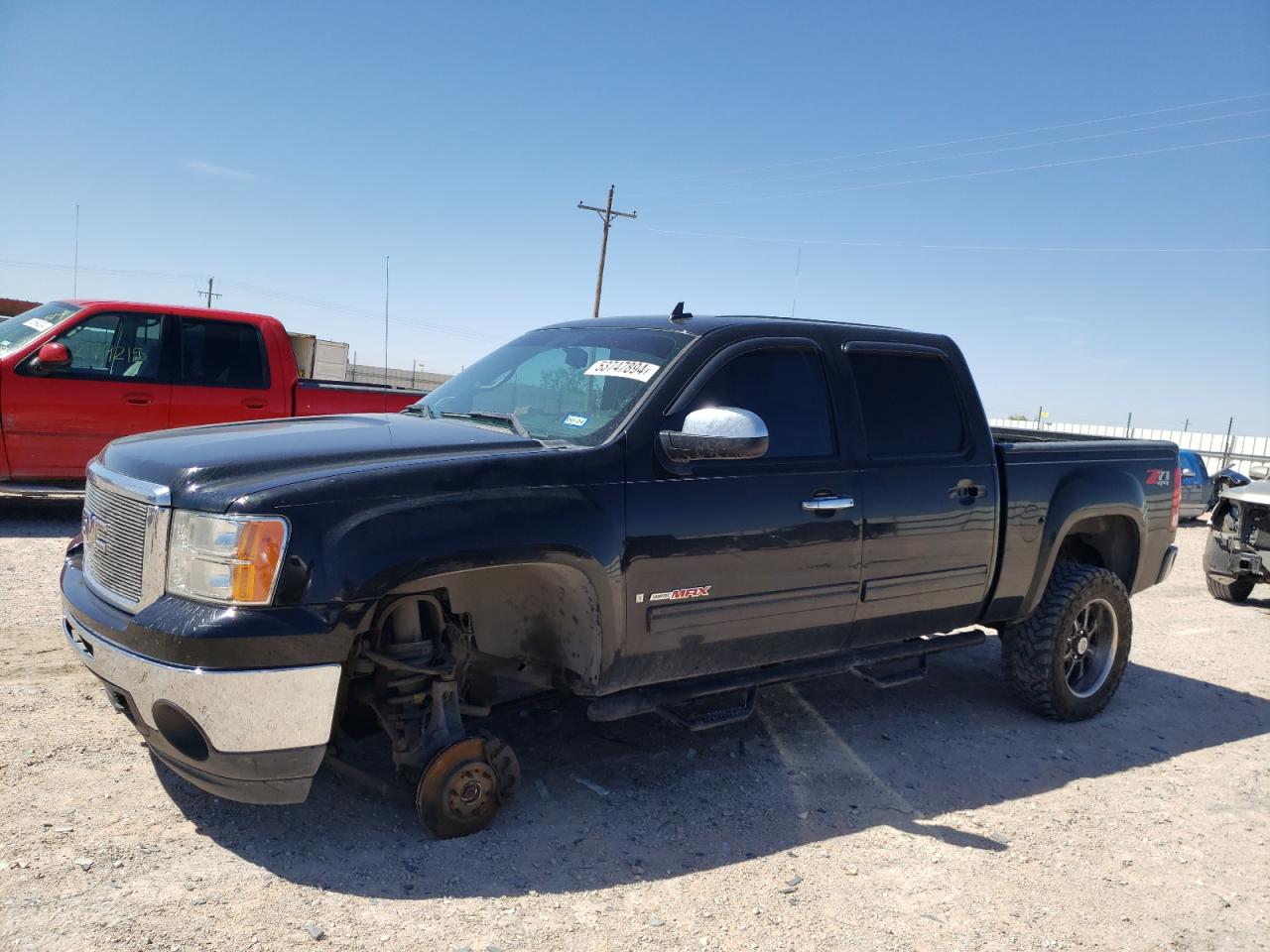 gmc sierra 2008 2gtfk13yx81268825