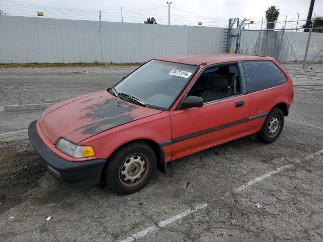 honda civic 1991 2hged6343mh556978