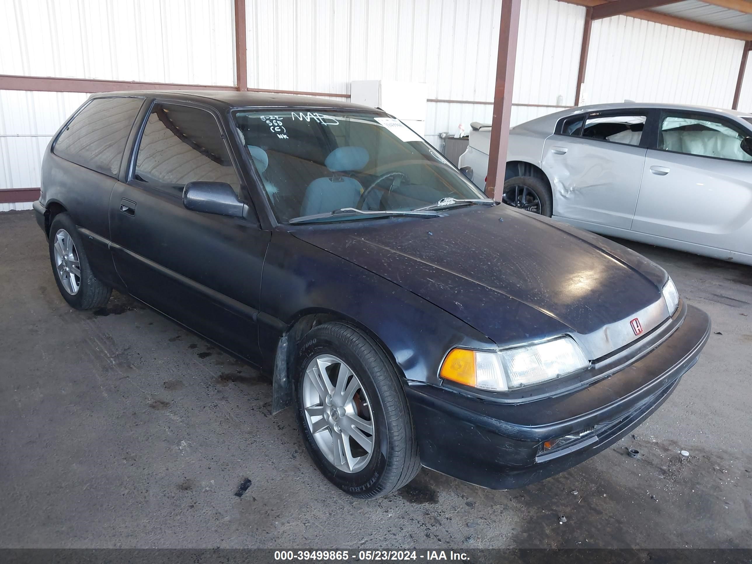 honda civic 1991 2hged6358mh504450