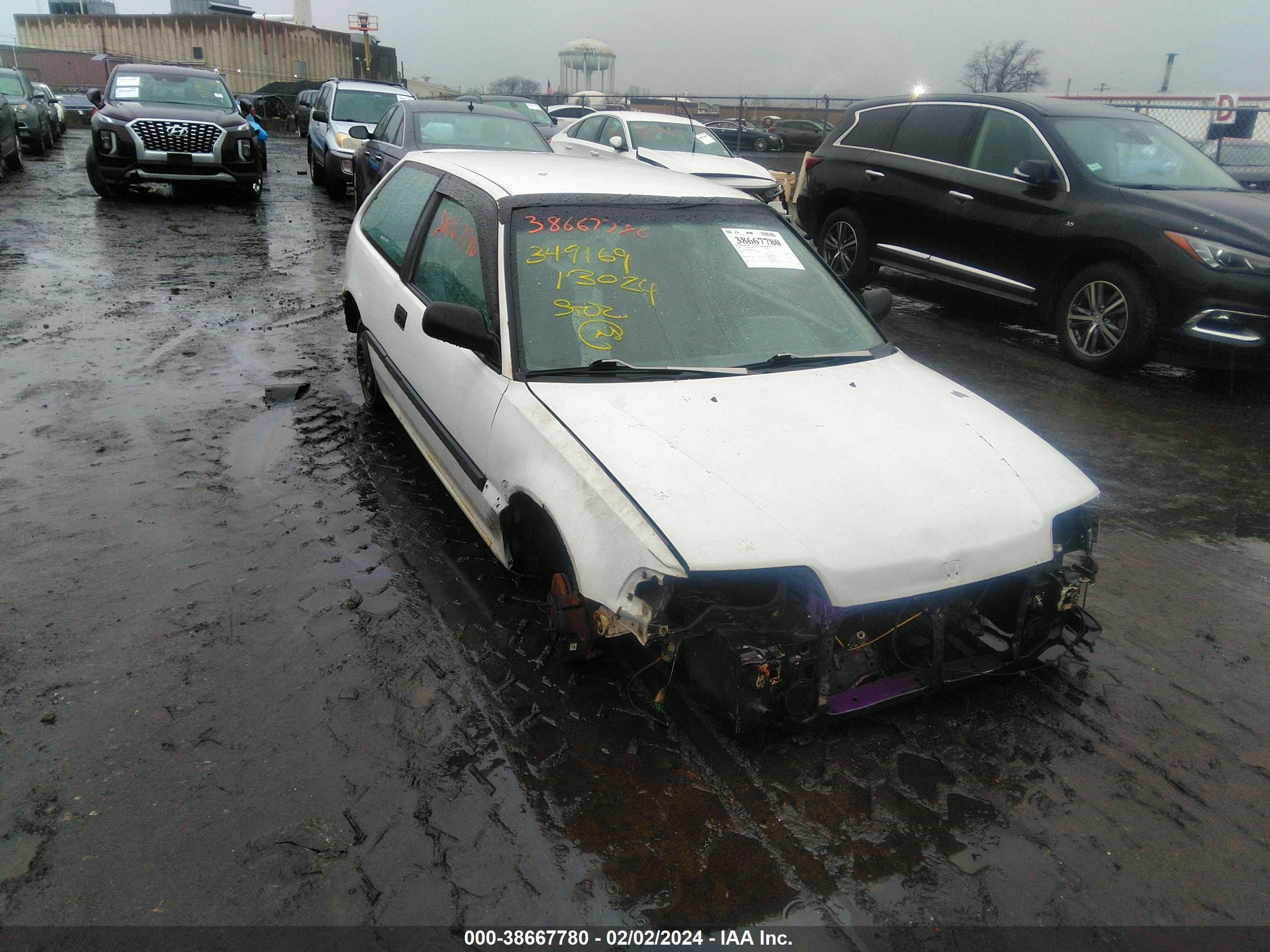 honda civic 1991 2hged6358mh552269