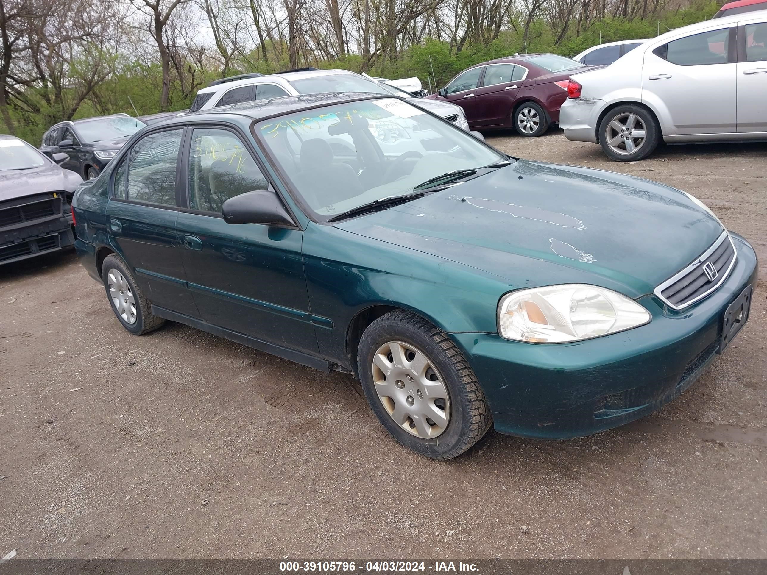 honda civic 1999 2hgej6618xh539530