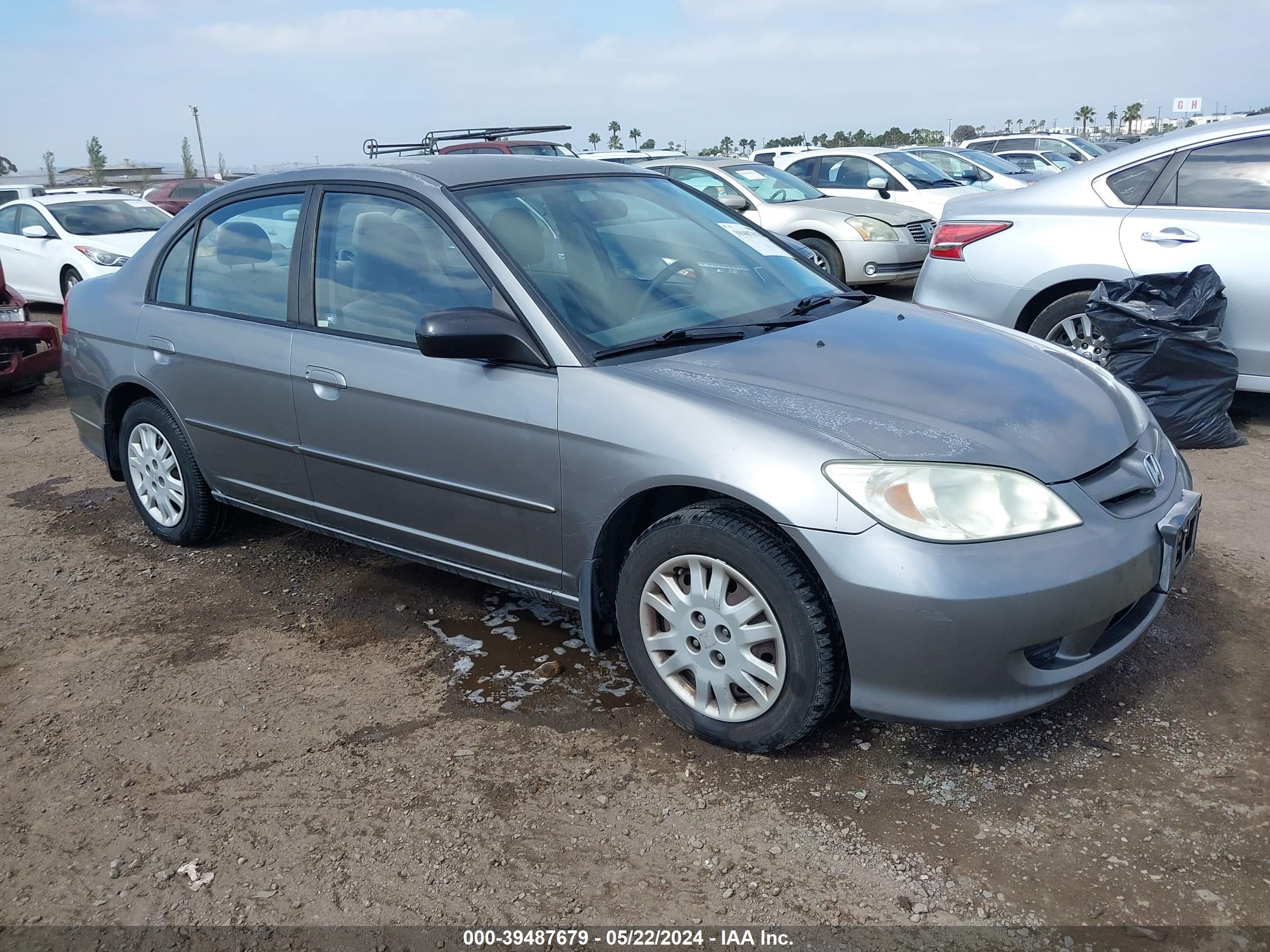 honda civic 2005 2hges15505h549809